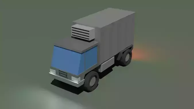 Low Poly Truck