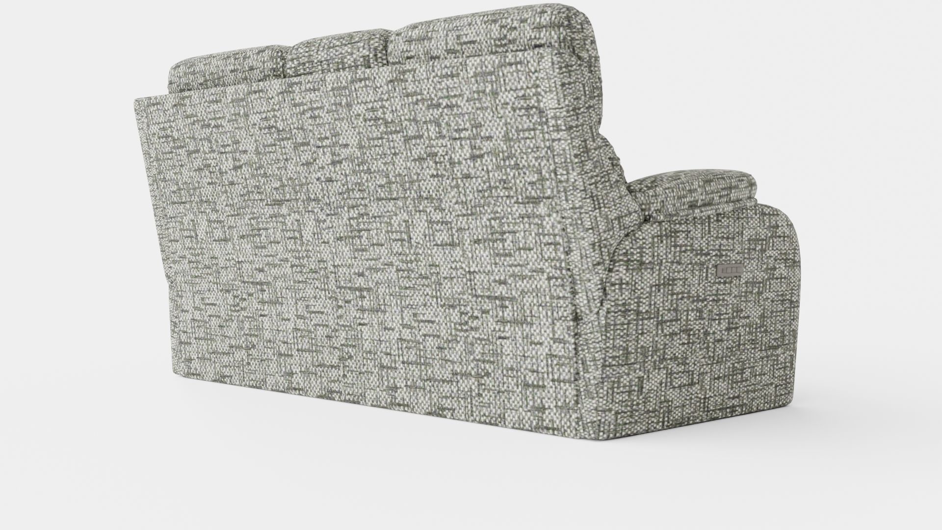 Slate Sofa Low-poly 3D model_3