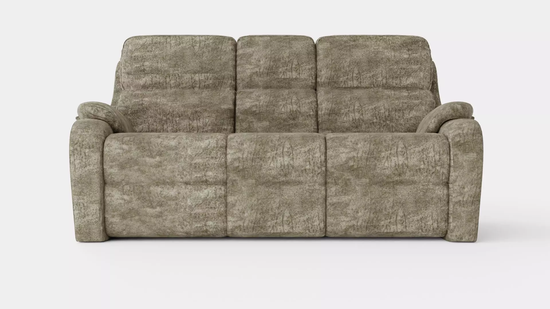 Sable Sofa Low-poly 3D model_0