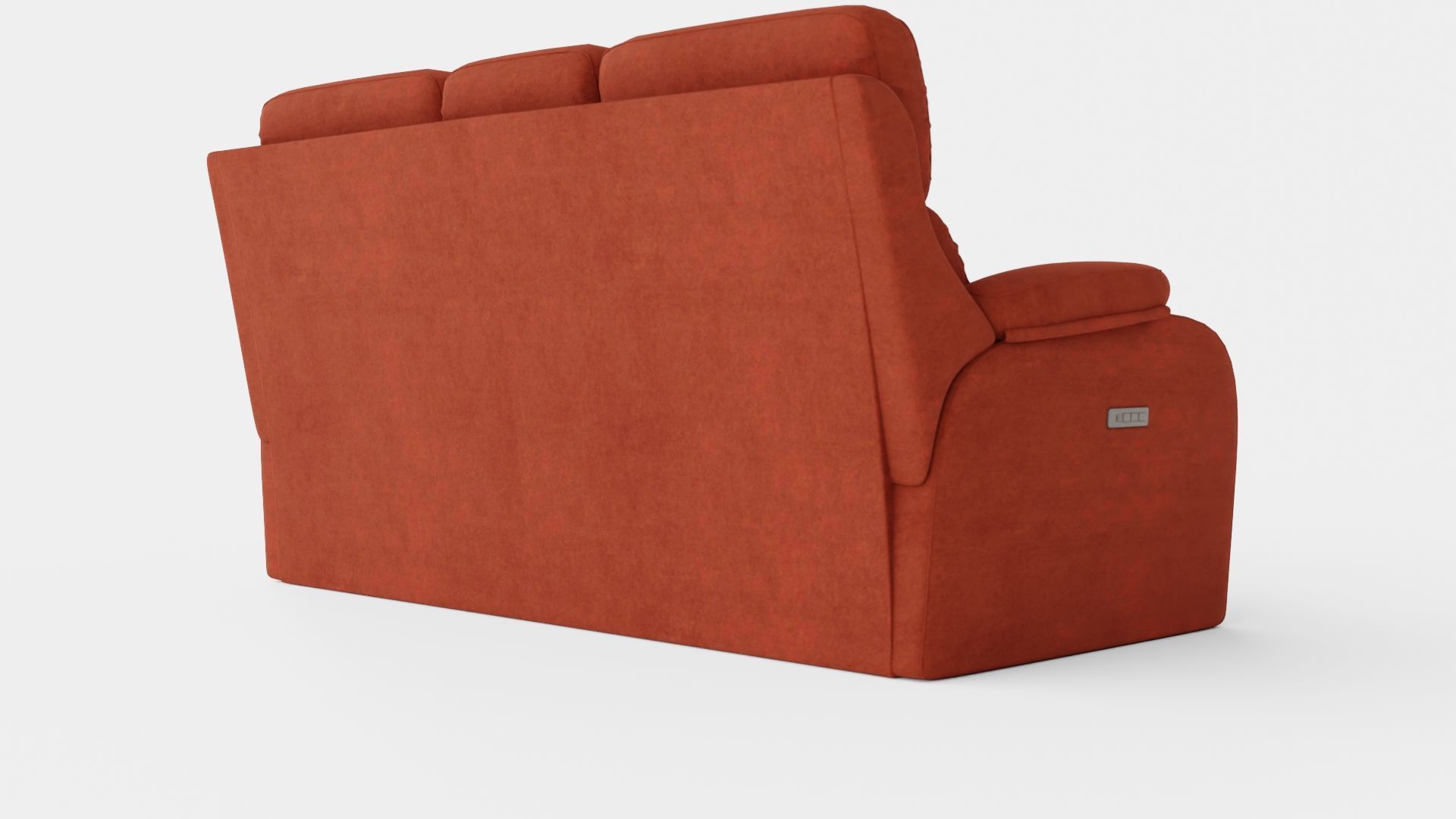 Umber Sofa Low-poly 3D model_3