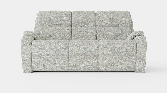 Dusk Sofa Low-poly 3D model