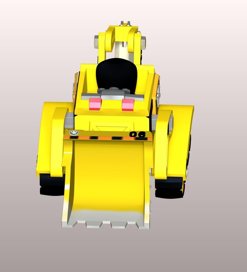 Rubble Bulldozer - PAW Patrol 3D print model_8