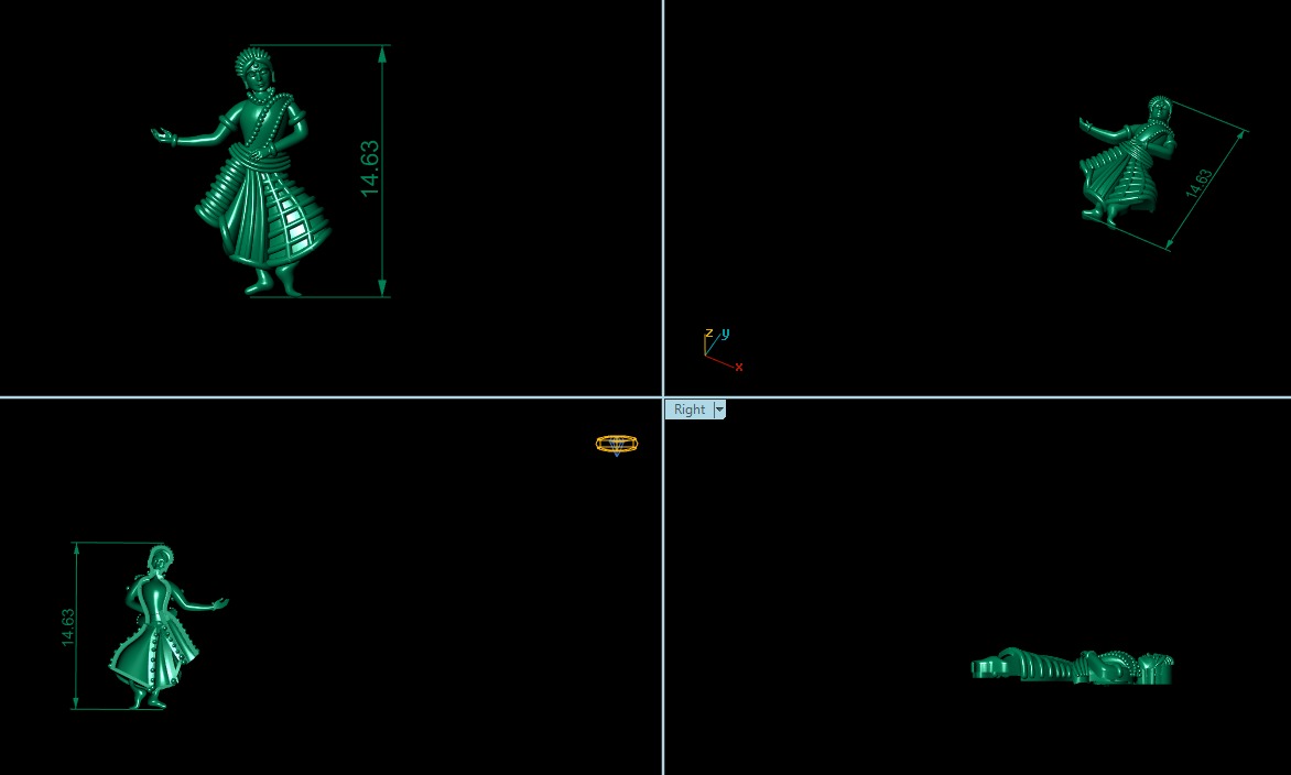  24 high-quality STL files of mixed jewelry designs 3D print model_4