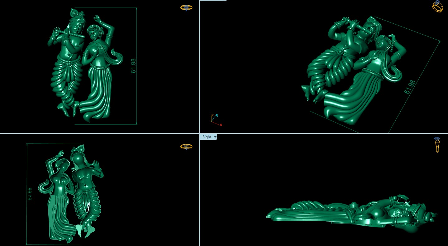  24 high-quality STL files of mixed jewelry designs 3D print model_7