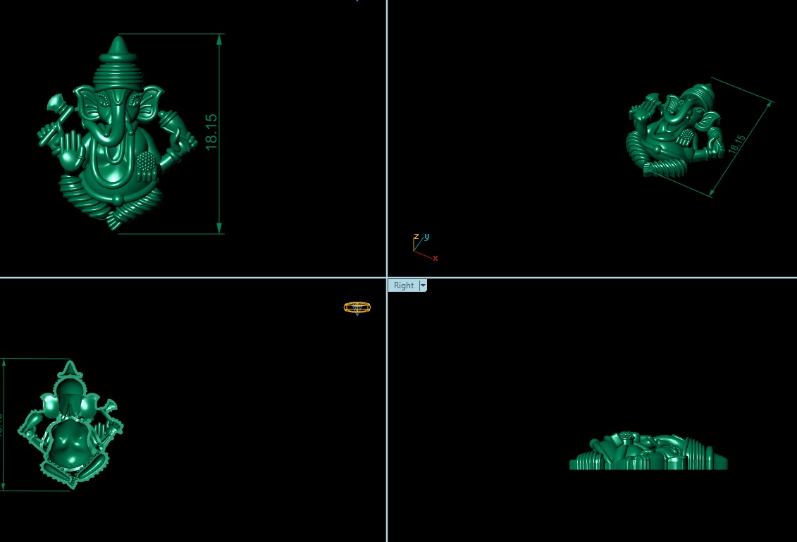  24 high-quality STL files of mixed jewelry designs 3D print model_1