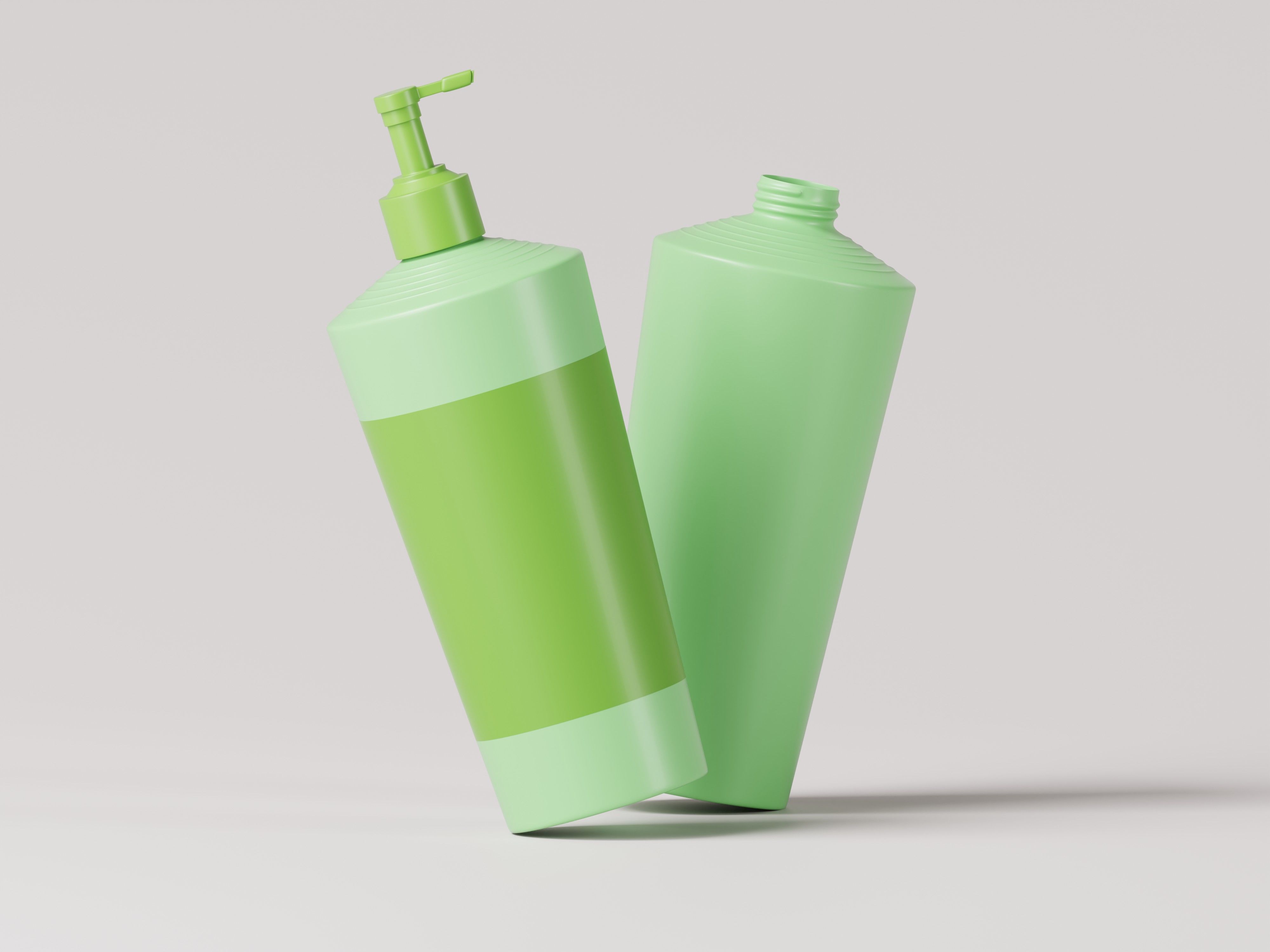 Liquid Cosmetic Product Pump Bottle 3D Model Low-poly 3D model_8
