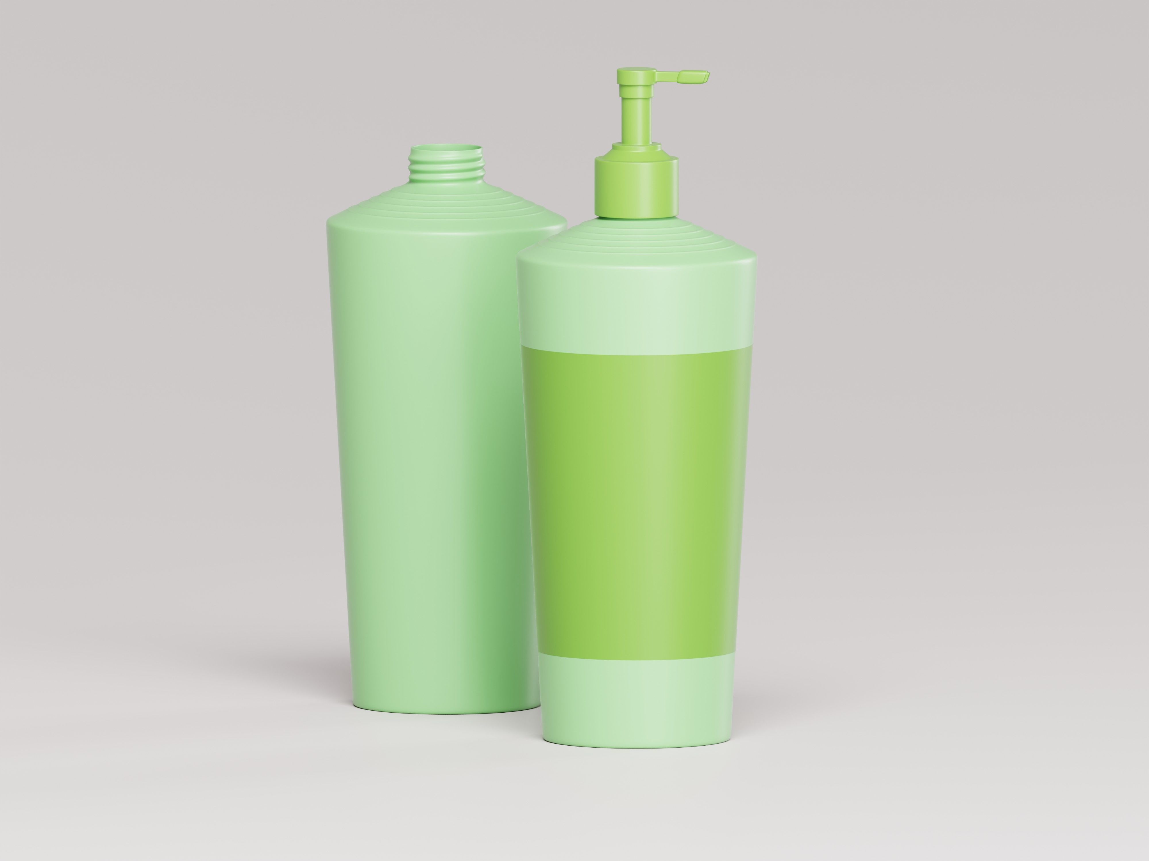 Liquid Cosmetic Product Pump Bottle 3D Model Low-poly 3D model_5
