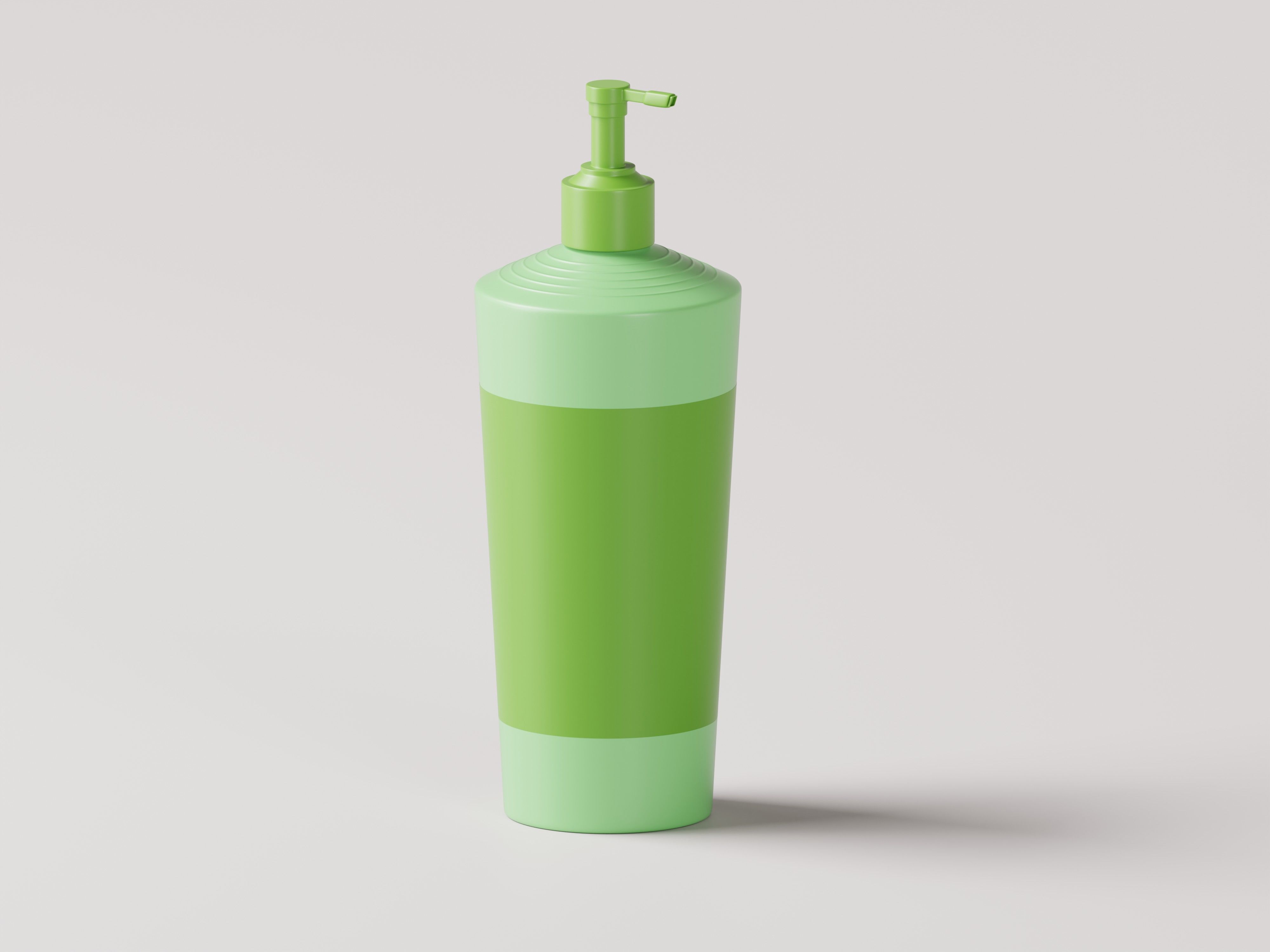 Liquid Cosmetic Product Pump Bottle 3D Model Low-poly 3D model_3