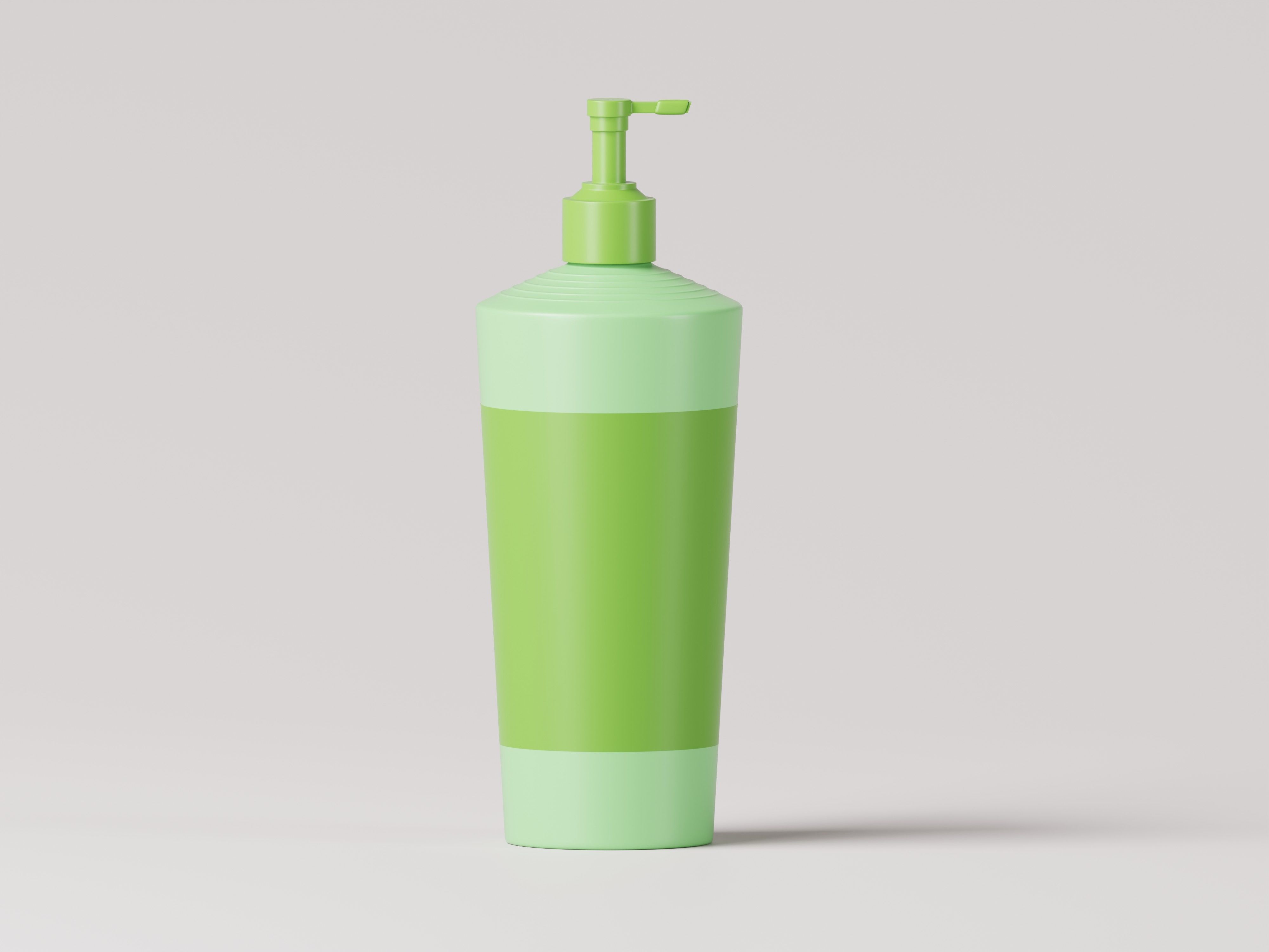 Liquid Cosmetic Product Pump Bottle 3D Model Low-poly 3D model_1