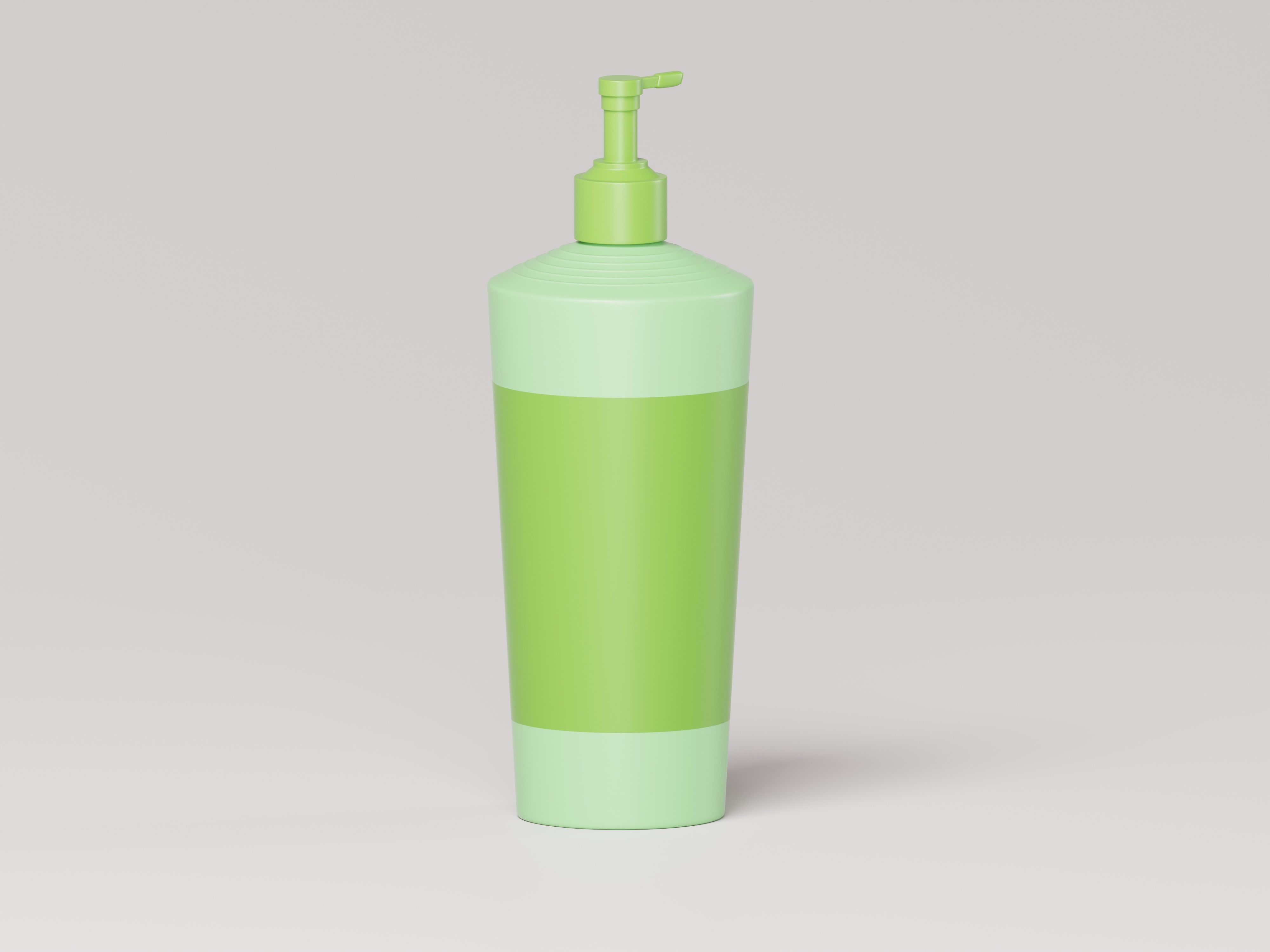 Liquid Cosmetic Product Pump Bottle 3D Model Low-poly 3D model_4