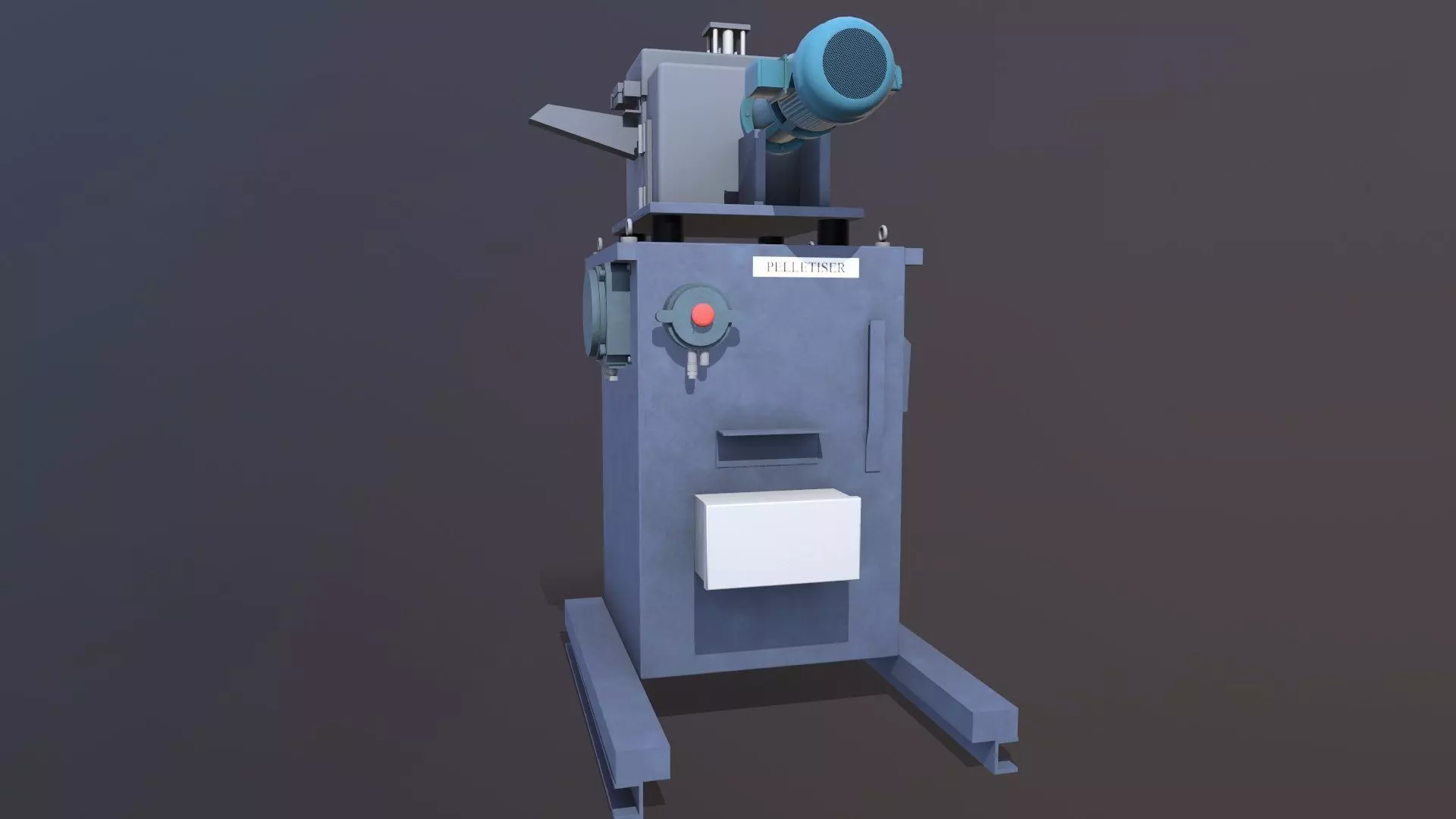 STRAND PELLETIZER Low-poly 3D model_0