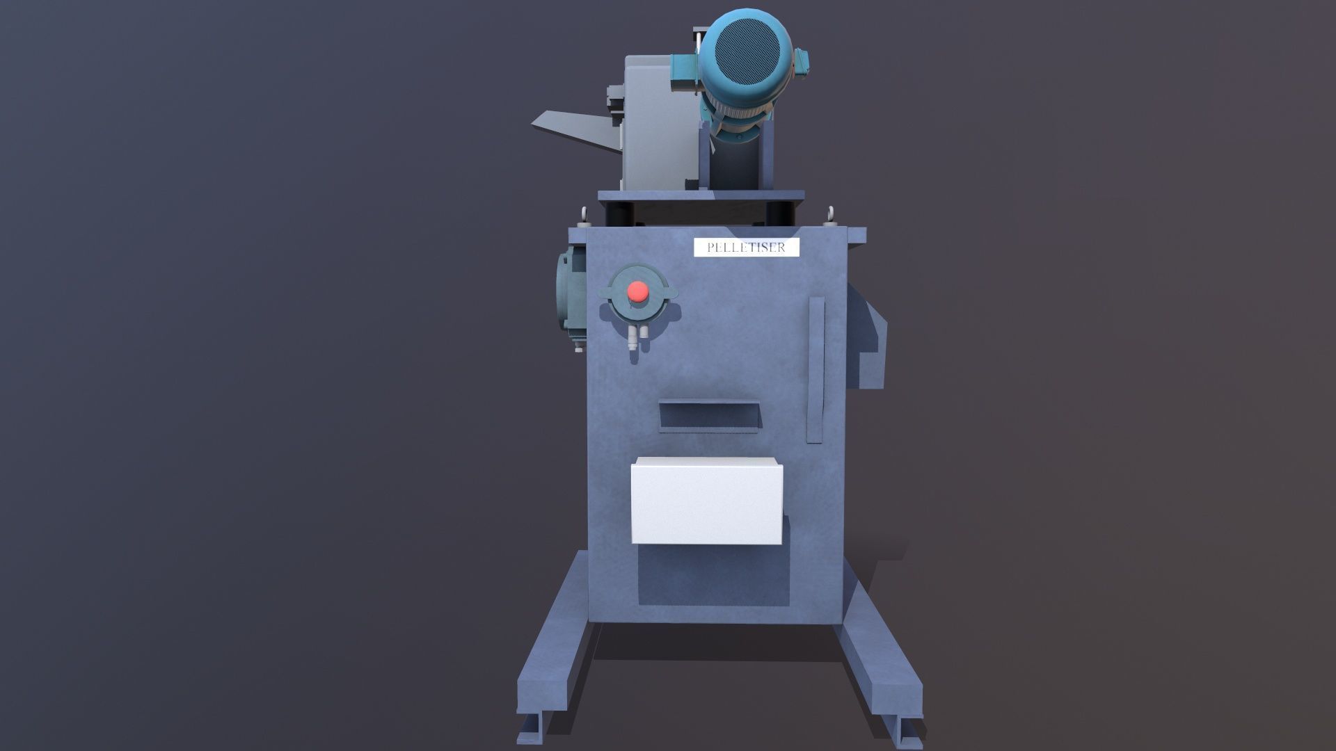 STRAND PELLETIZER Low-poly 3D model_1