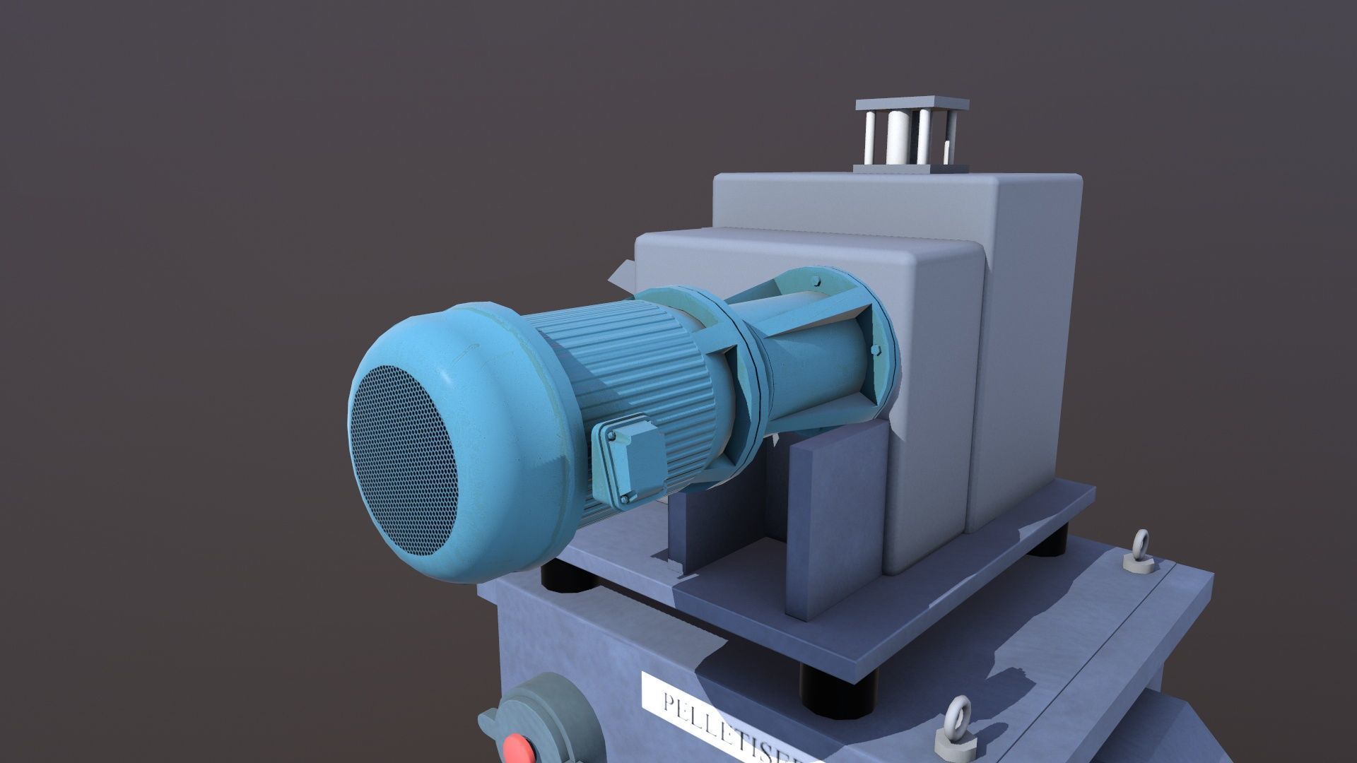 STRAND PELLETIZER Low-poly 3D model_7