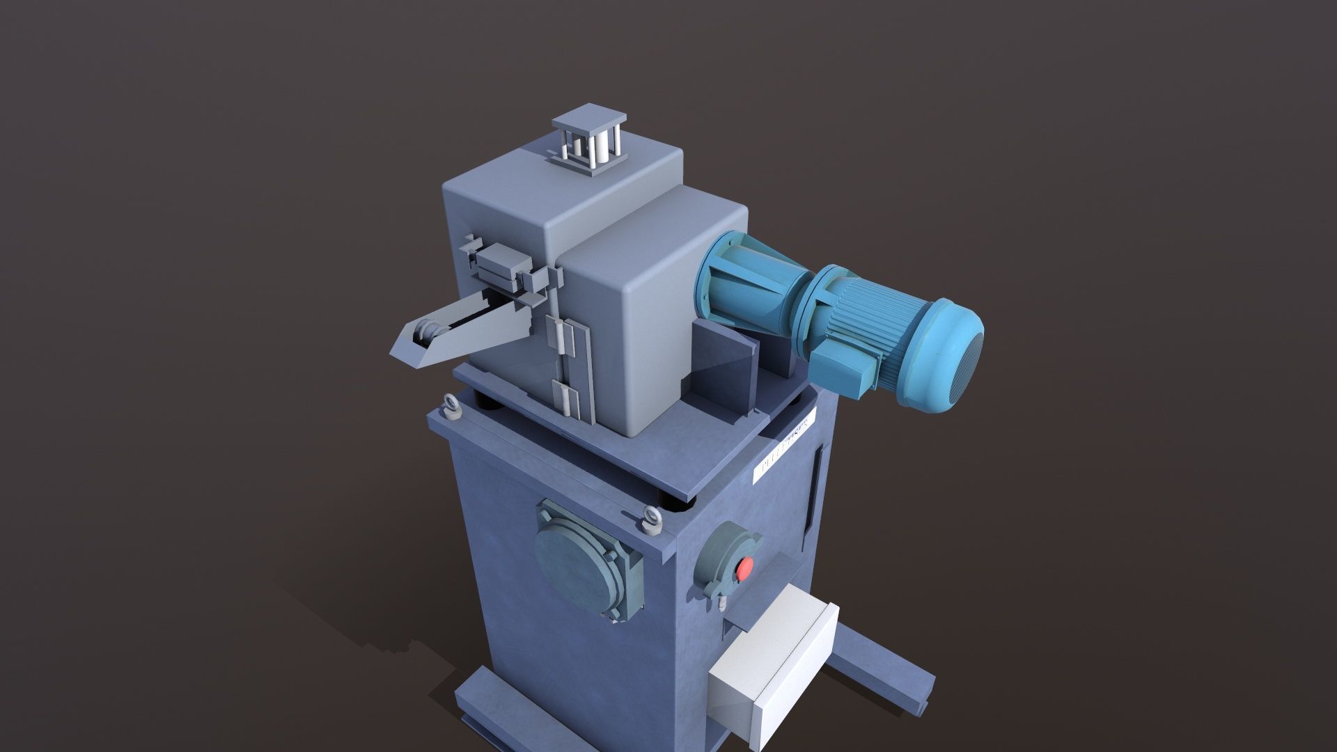 STRAND PELLETIZER Low-poly 3D model_13