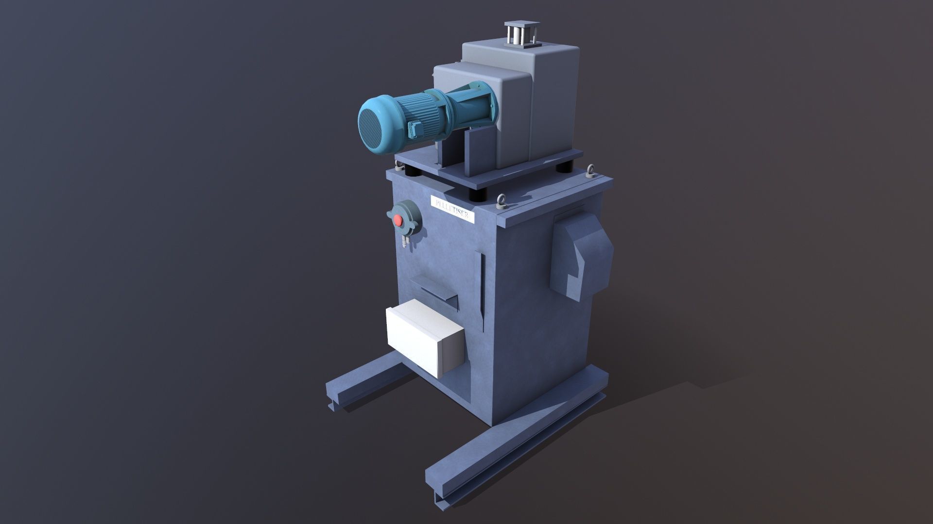 STRAND PELLETIZER Low-poly 3D model_15