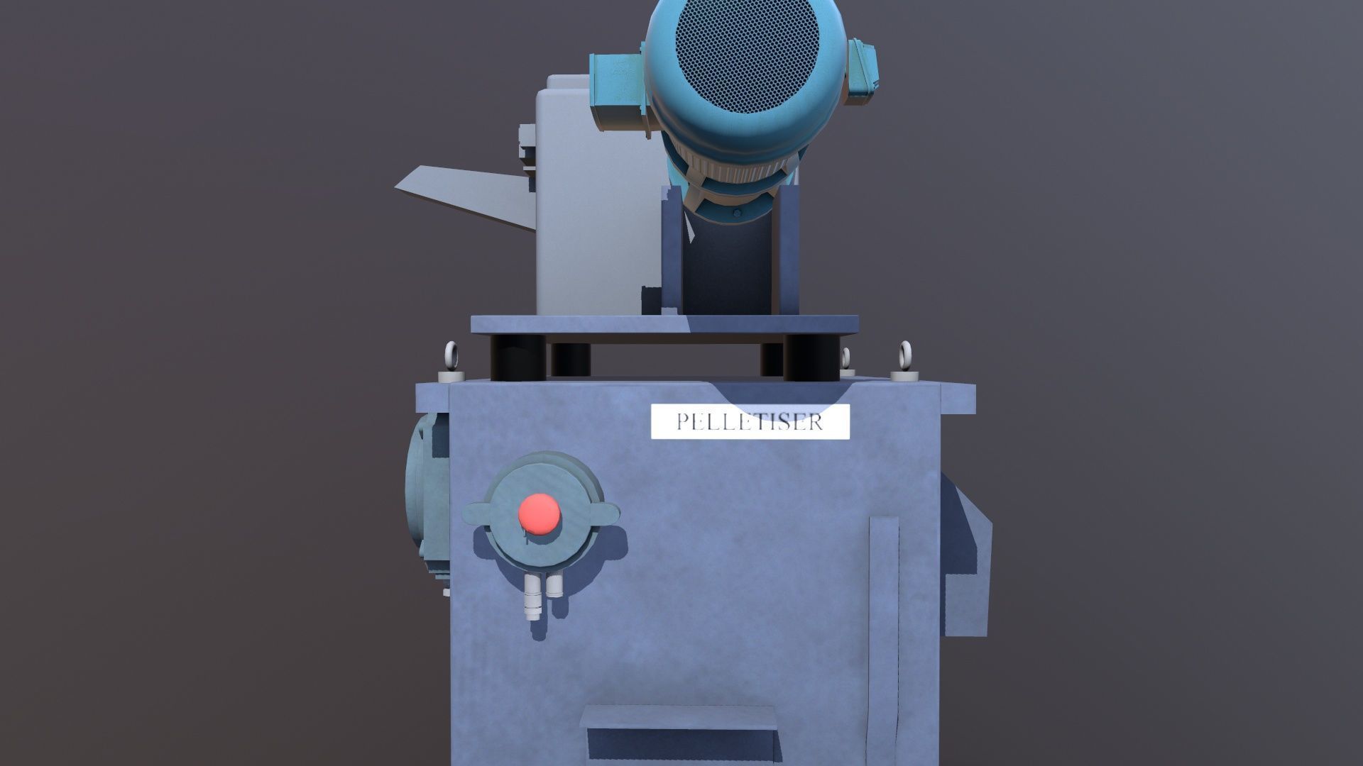 STRAND PELLETIZER Low-poly 3D model_5