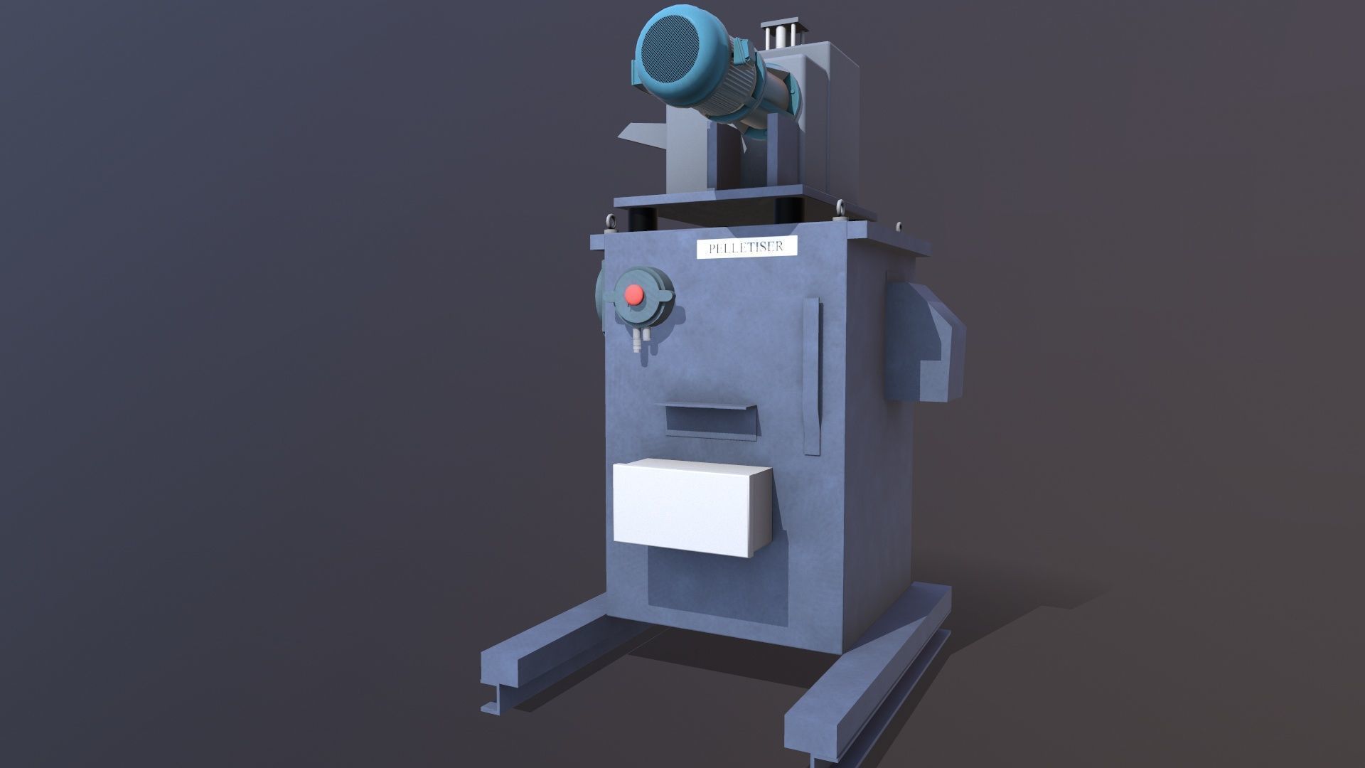 STRAND PELLETIZER Low-poly 3D model_2