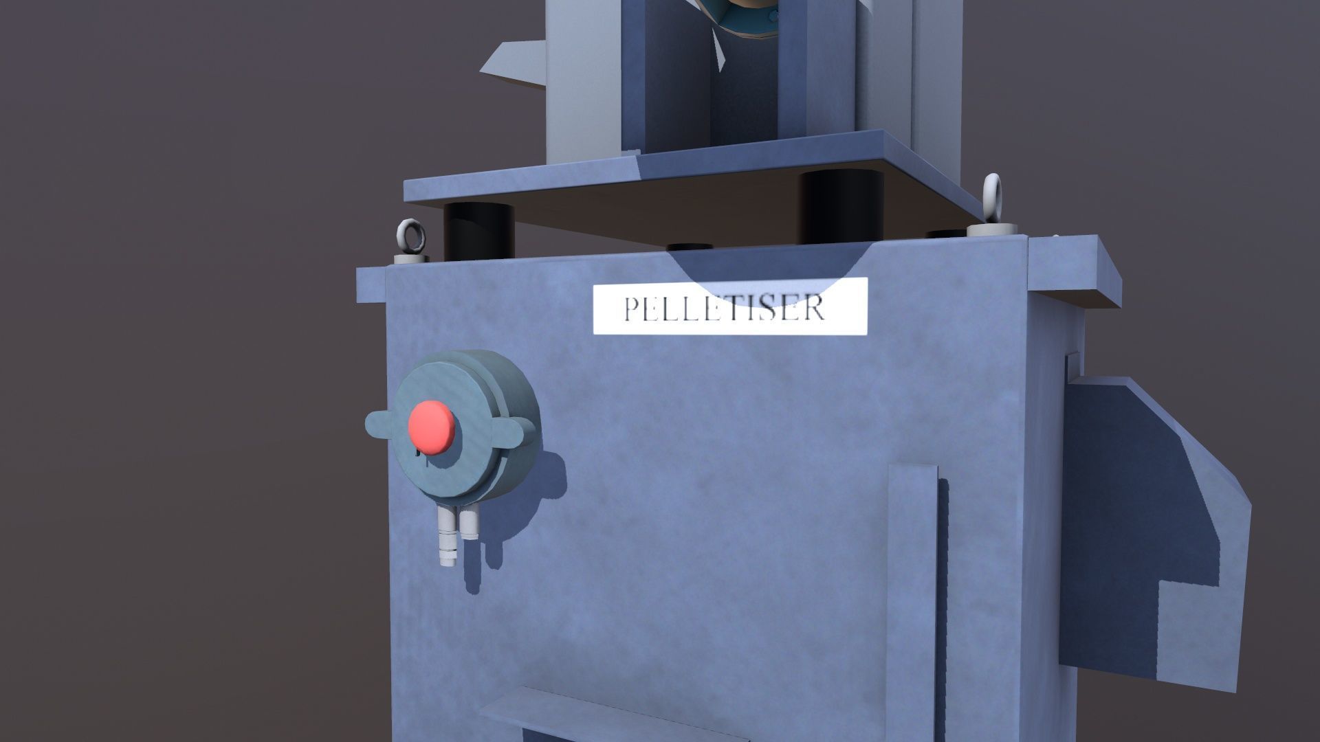 STRAND PELLETIZER Low-poly 3D model_4