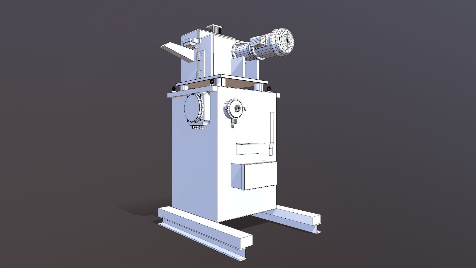 STRAND PELLETIZER Low-poly 3D model_18