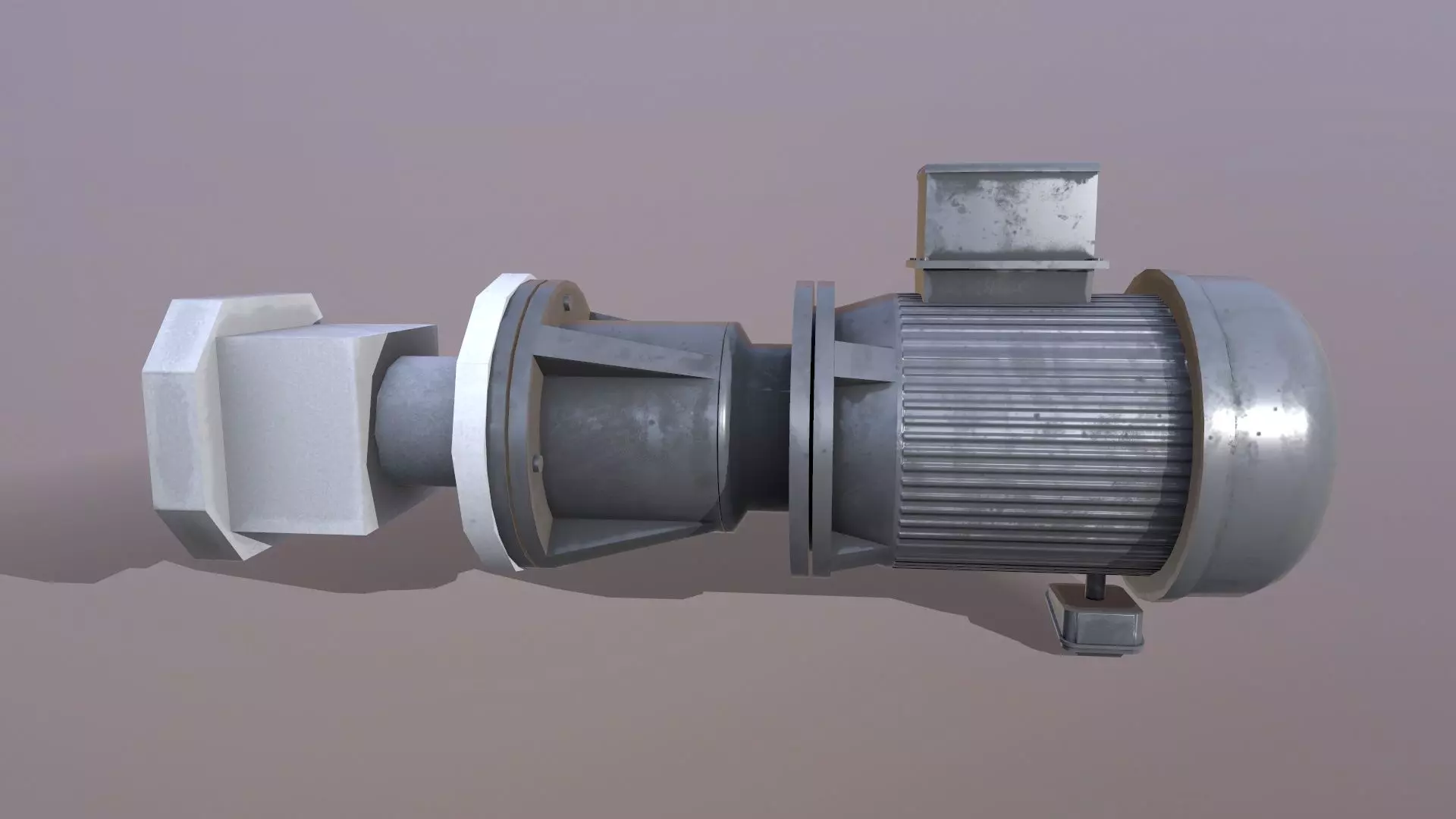 Pump 3D Model Low-poly 3D model_0
