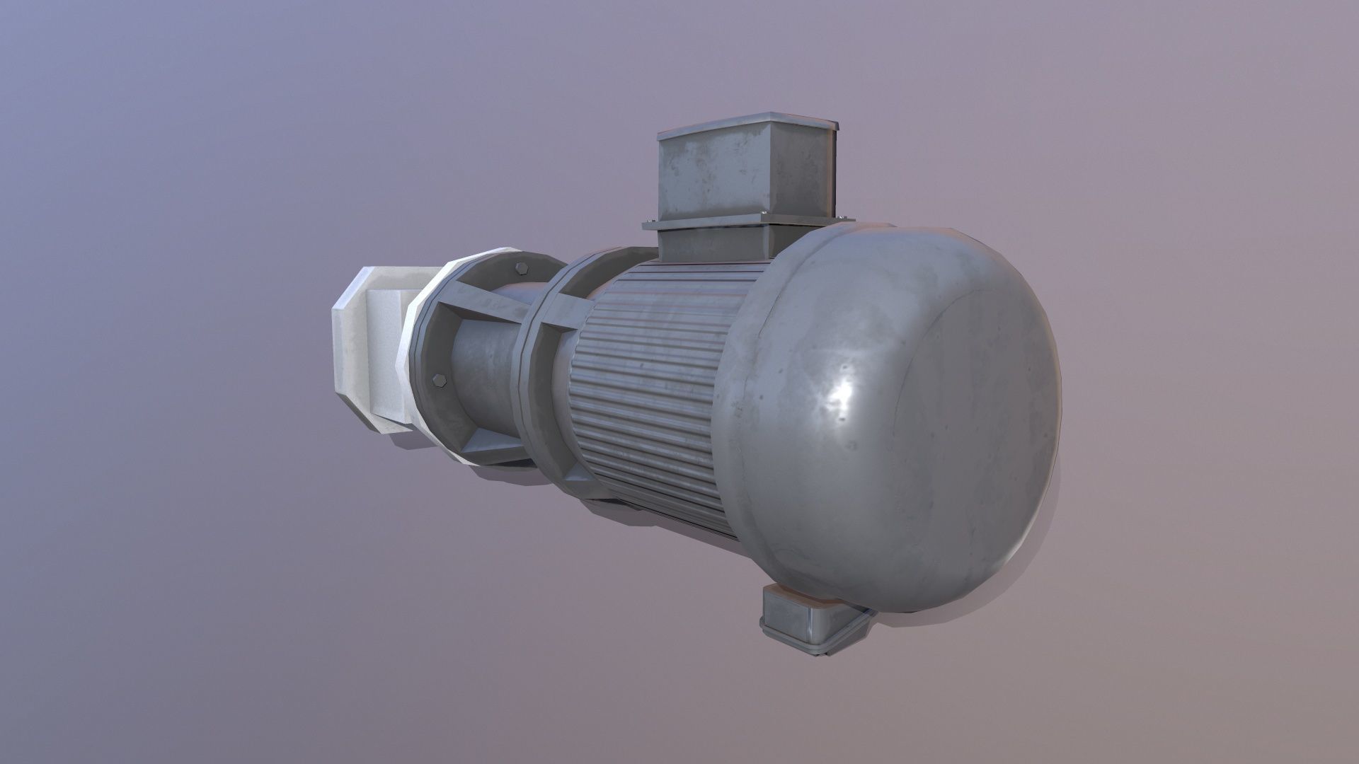 Pump 3D Model Low-poly 3D model_2
