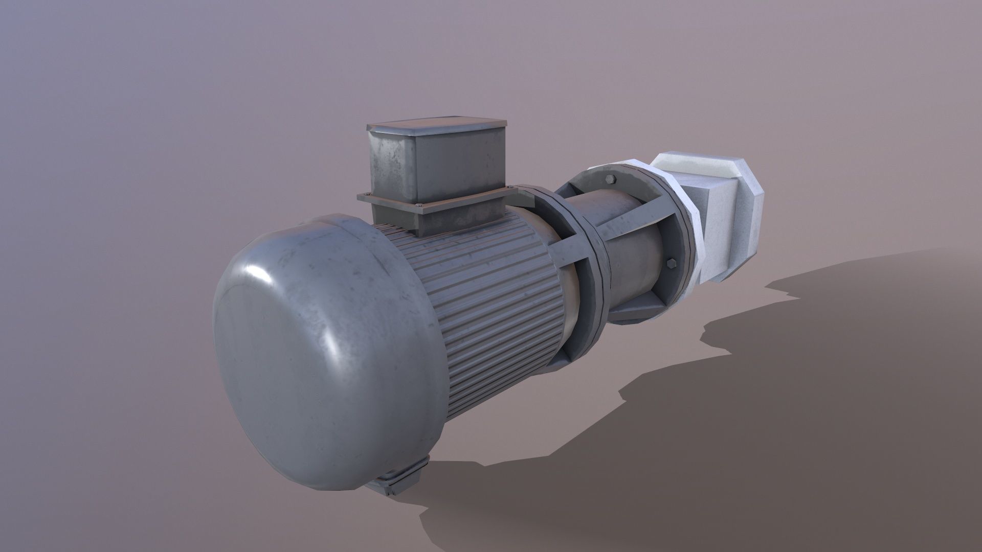 Pump 3D Model Low-poly 3D model_4
