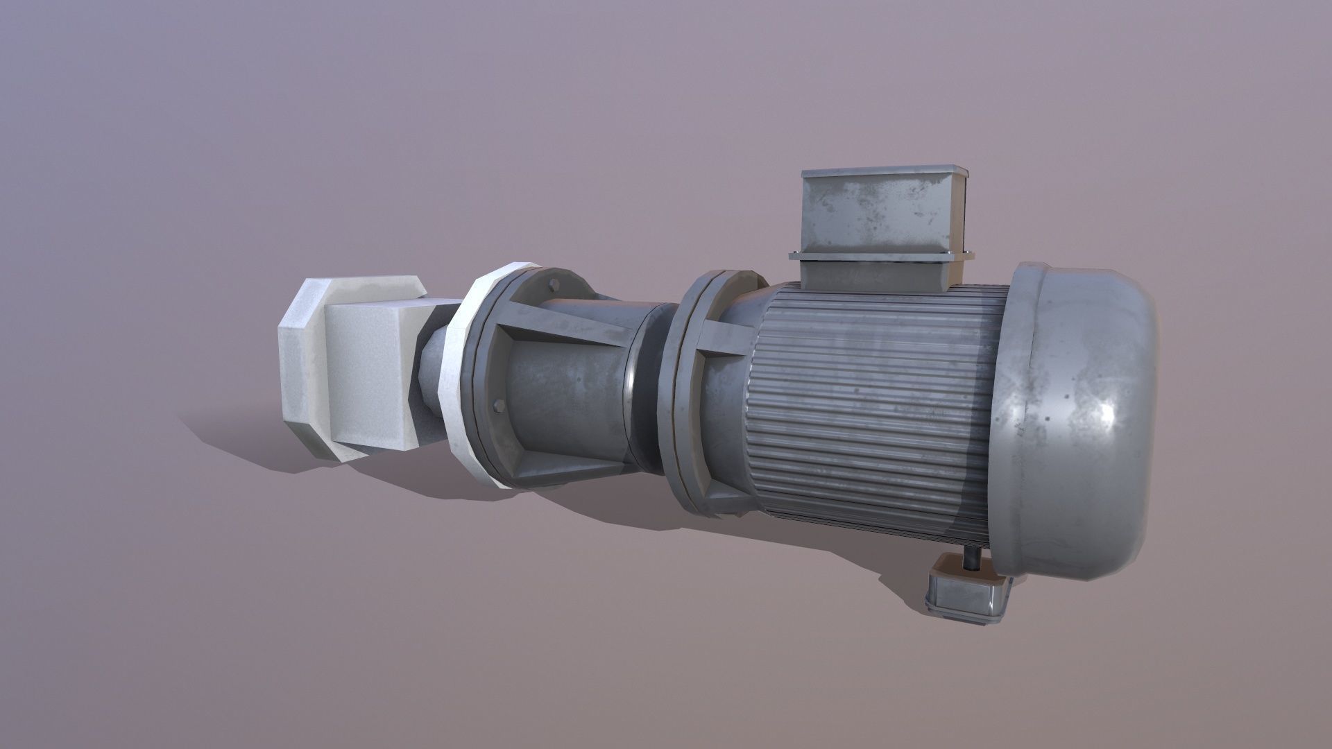 Pump 3D Model Low-poly 3D model_1