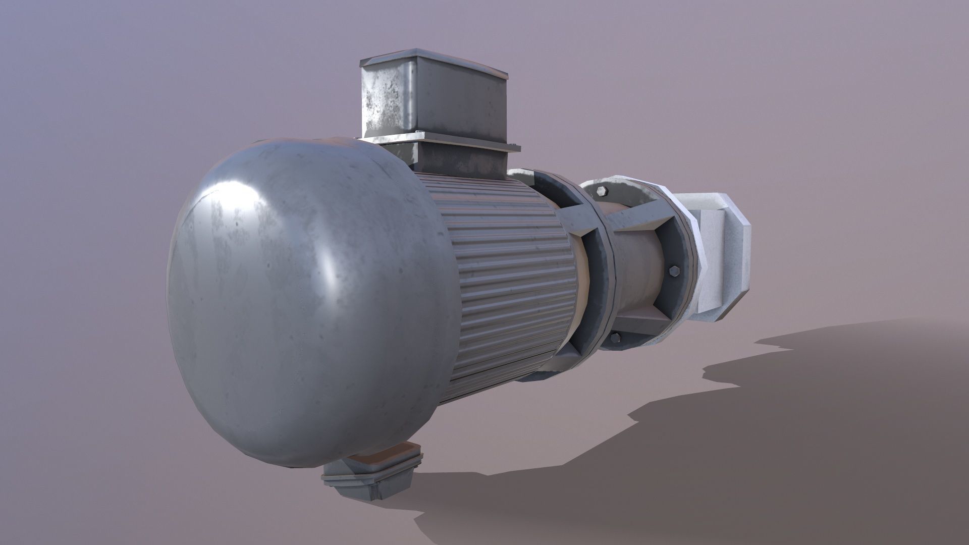 Pump 3D Model Low-poly 3D model_3