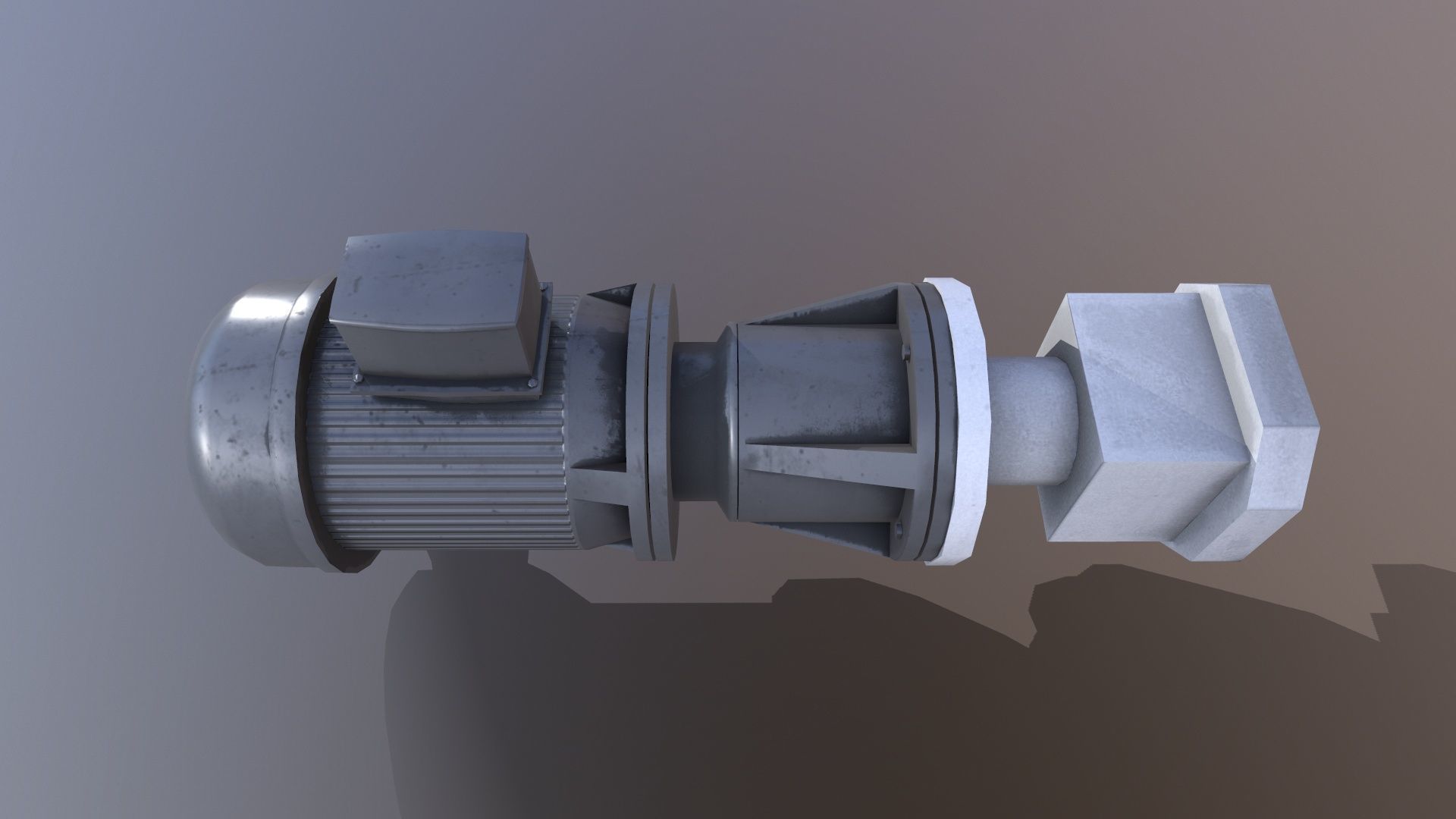 Pump 3D Model Low-poly 3D model_6