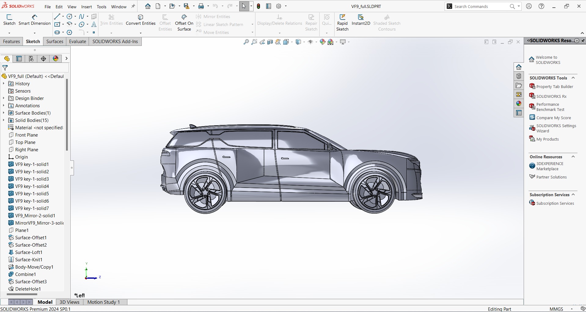 Vinfast VF9 3D print 3D print model_4