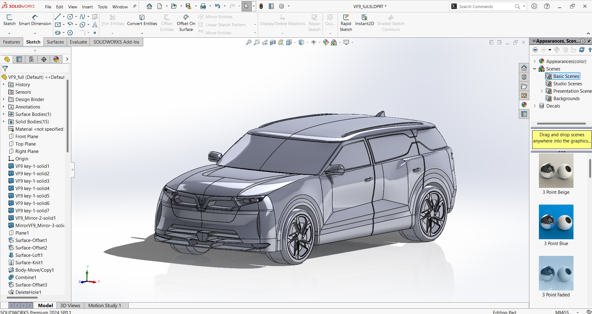 Vinfast VF9 3D print 3D print model_6