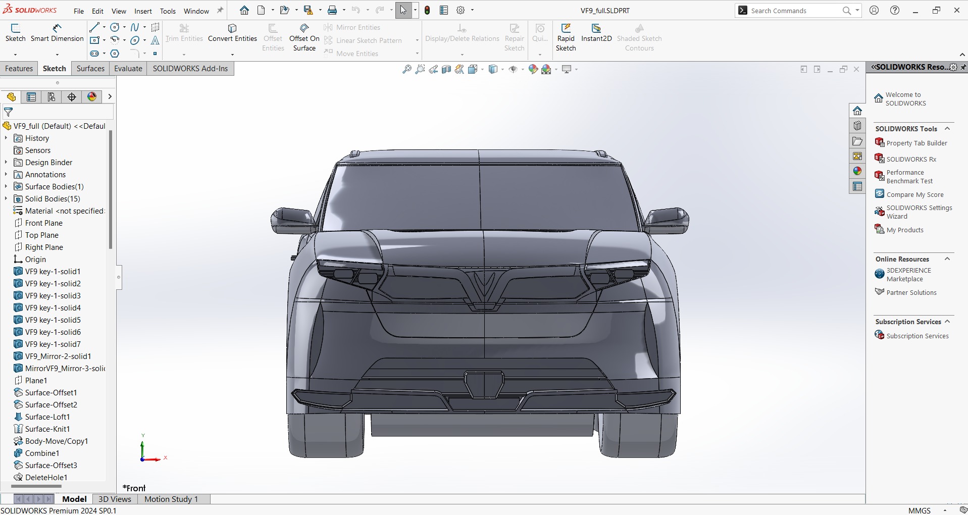 Vinfast VF9 3D print 3D print model_3