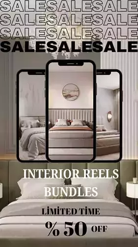 Instagram reels bundles 3D model