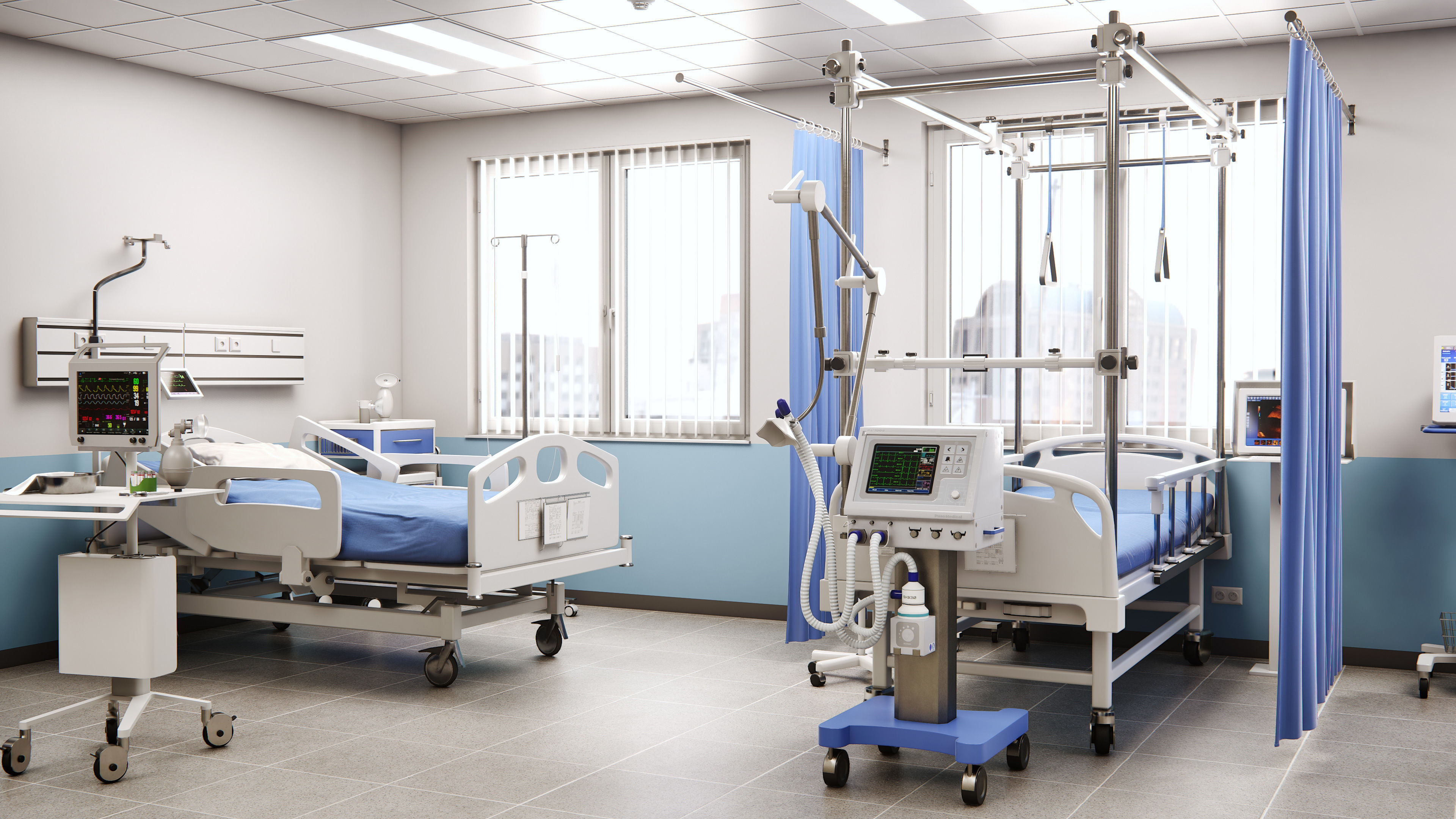 Archinteriors for UE vol 14 - hospital scene 3D model_8