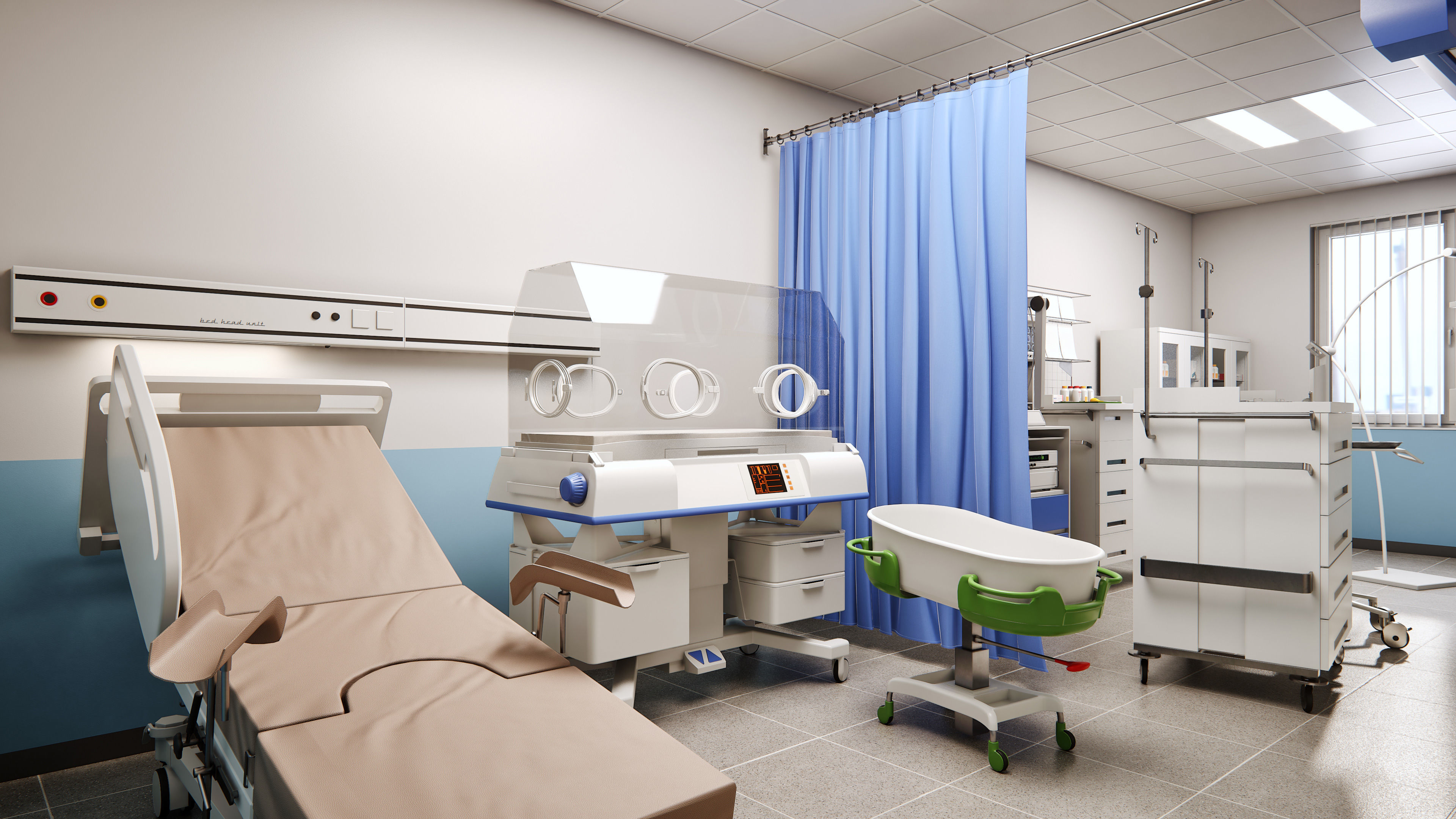 Archinteriors for UE vol 14 - hospital scene 3D model_10