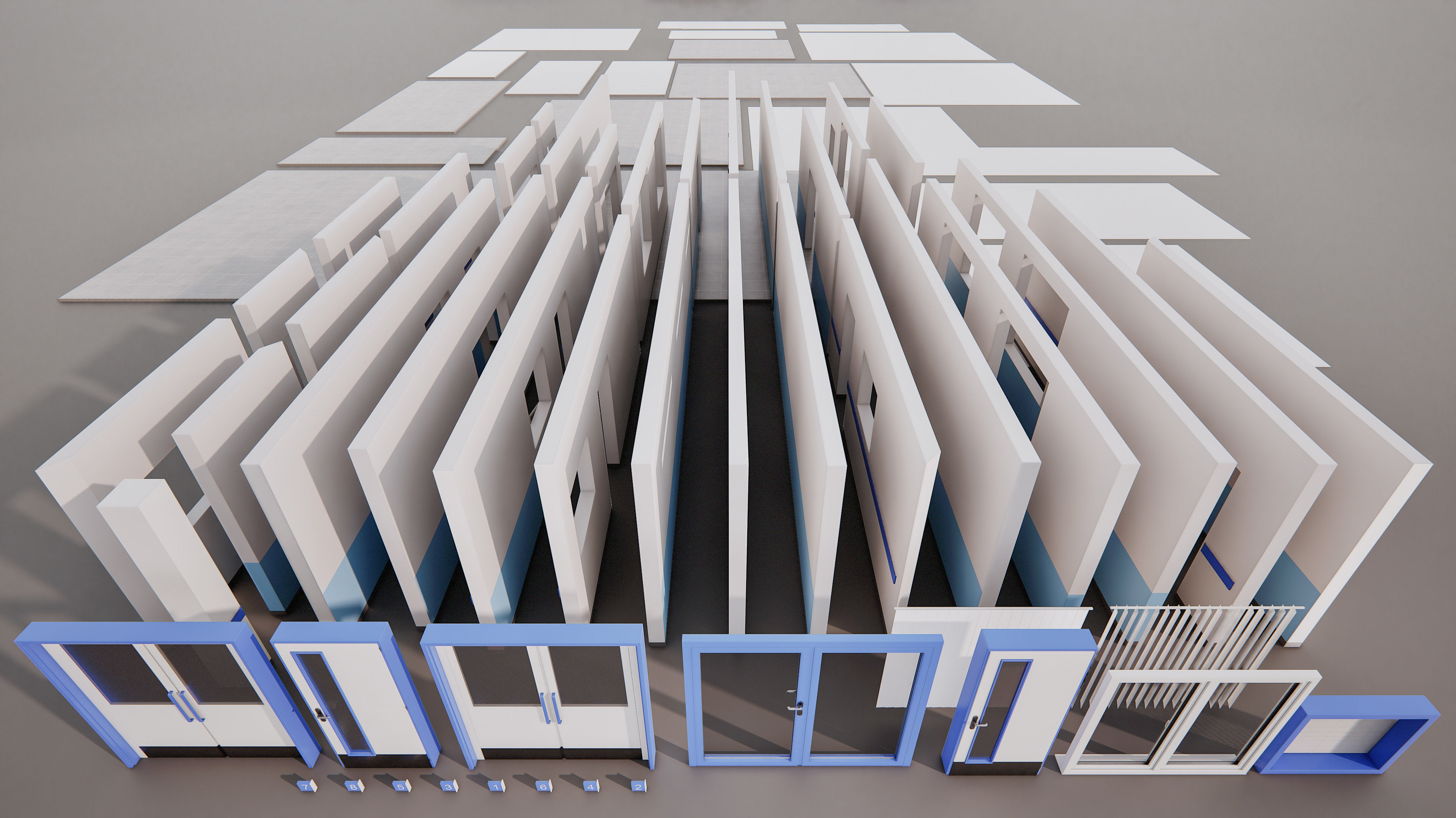 Archinteriors for UE vol 14 - hospital scene 3D model_25