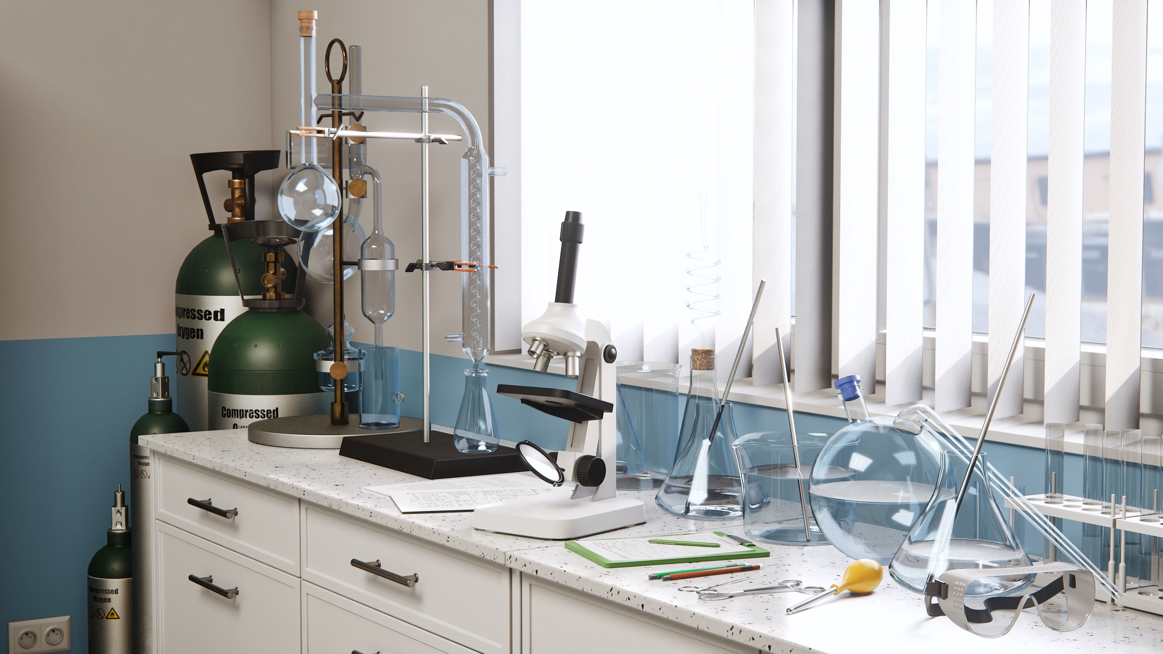 Archinteriors for UE vol 14 - hospital scene 3D model_7