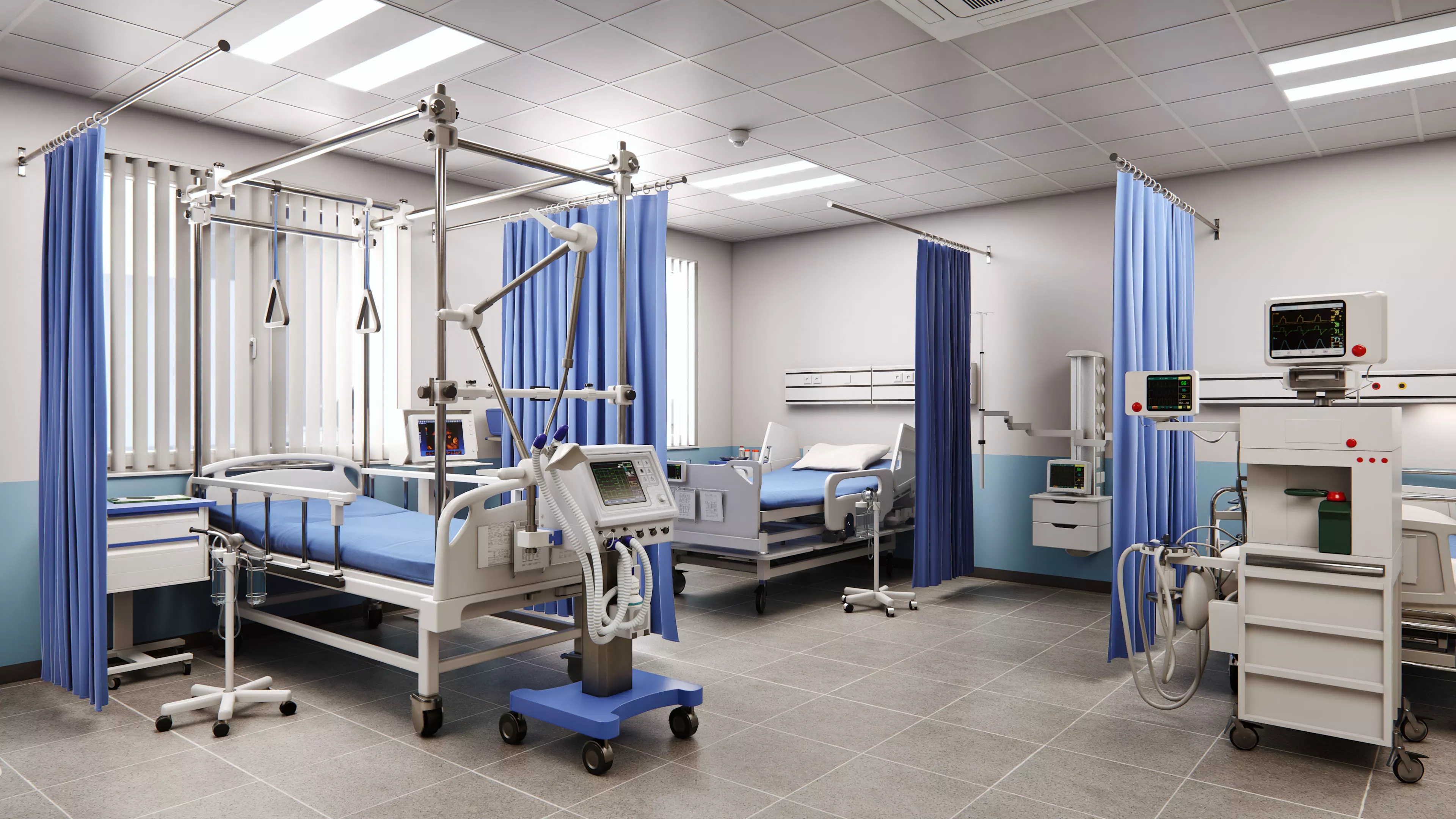Archinteriors for UE vol 14 - hospital scene 3D model_0