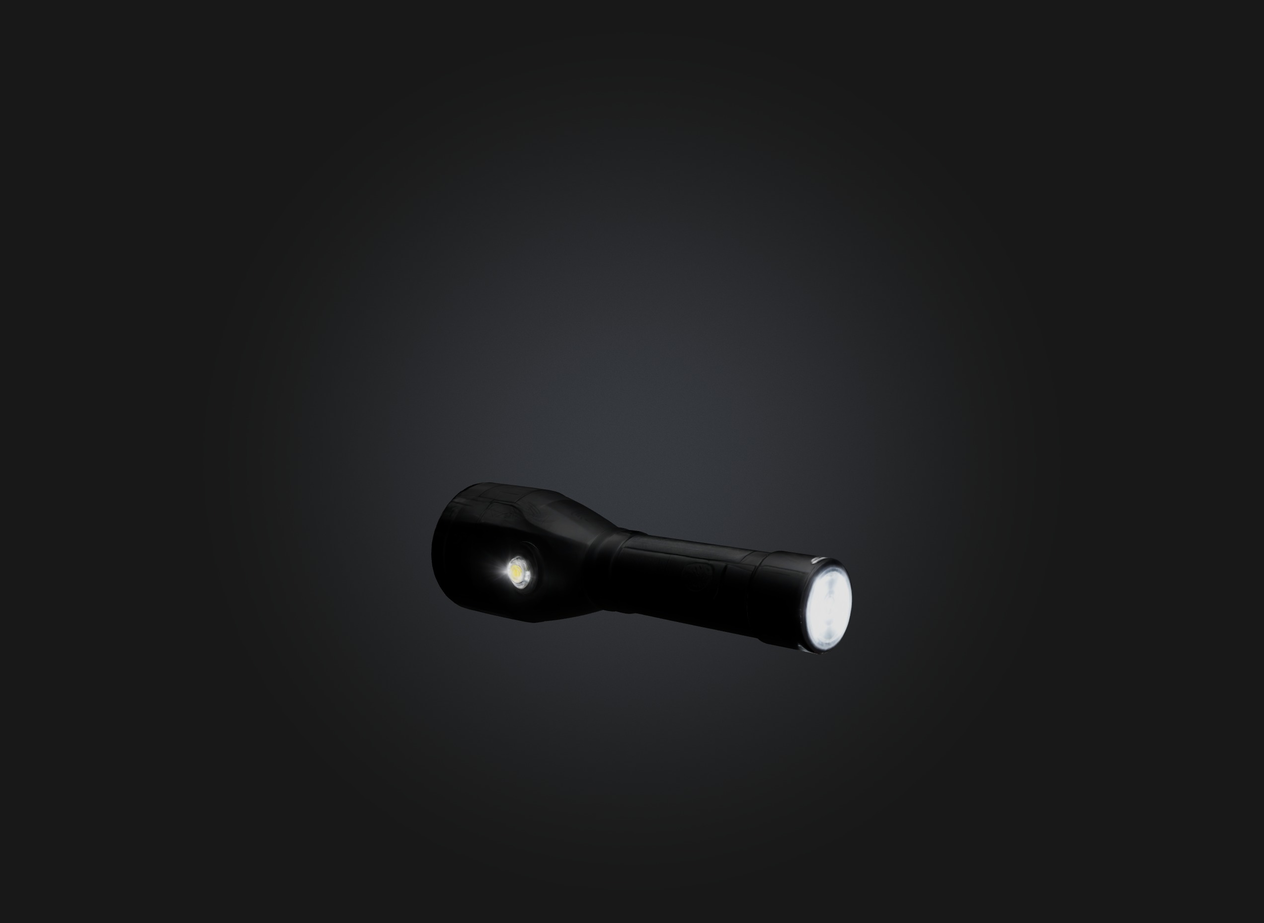 flashlight model 3D model_4