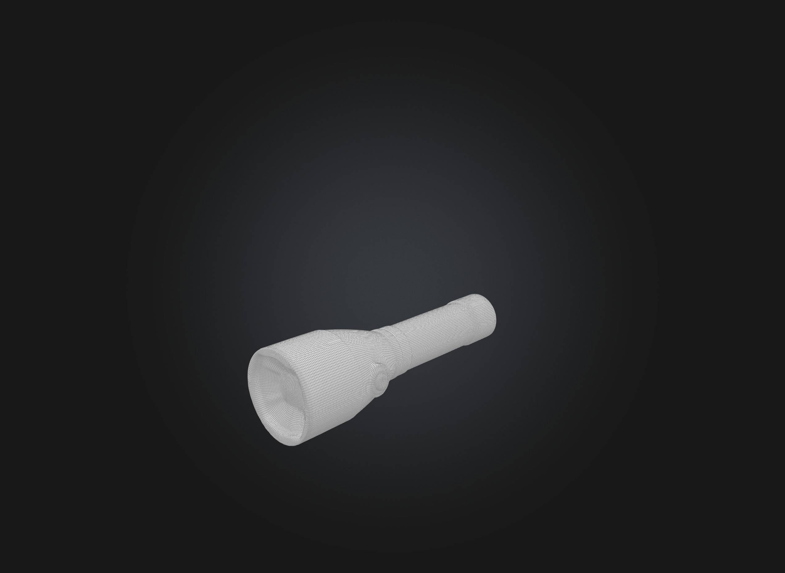 flashlight model 3D model_7
