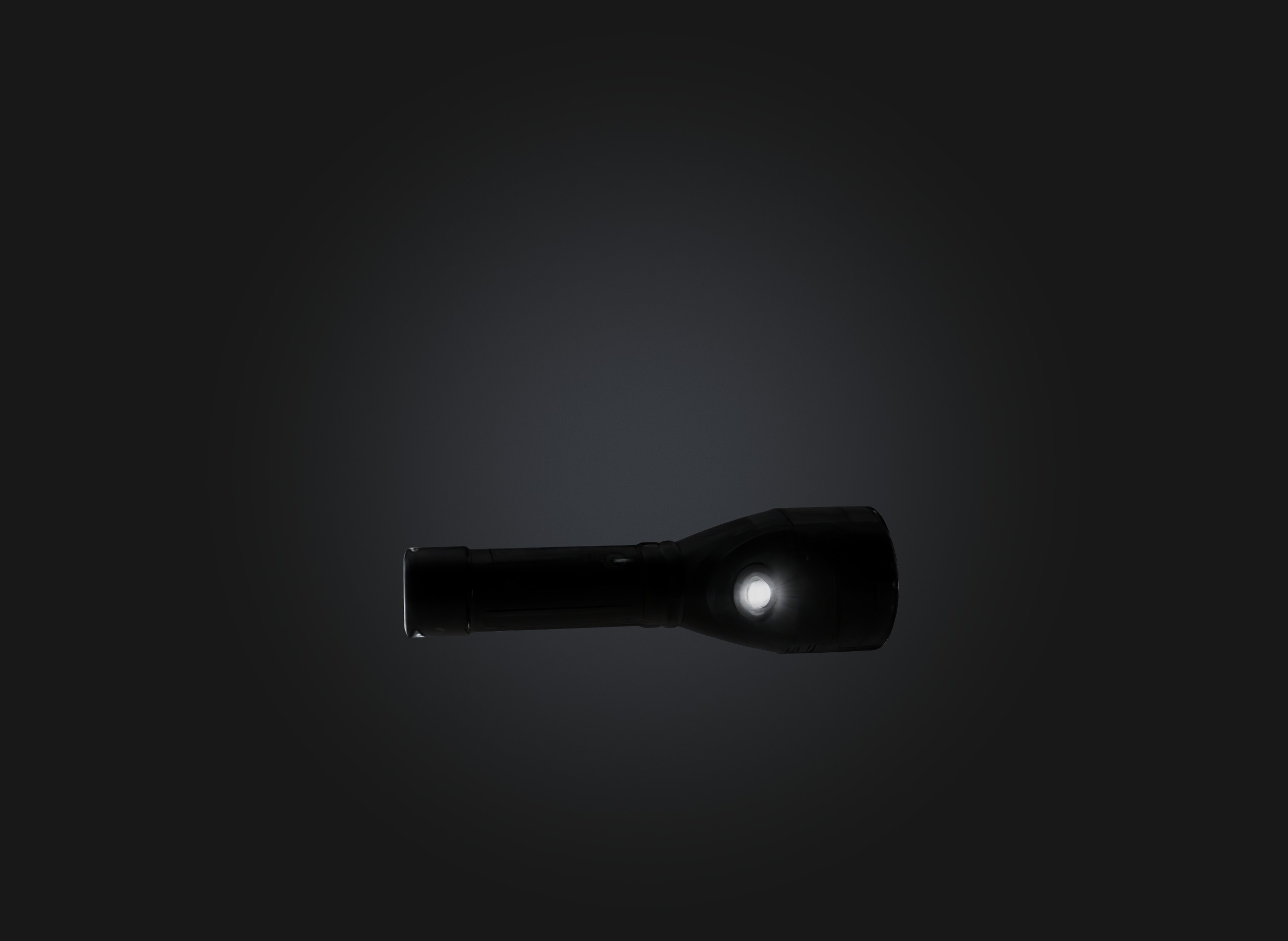 flashlight model 3D model_2
