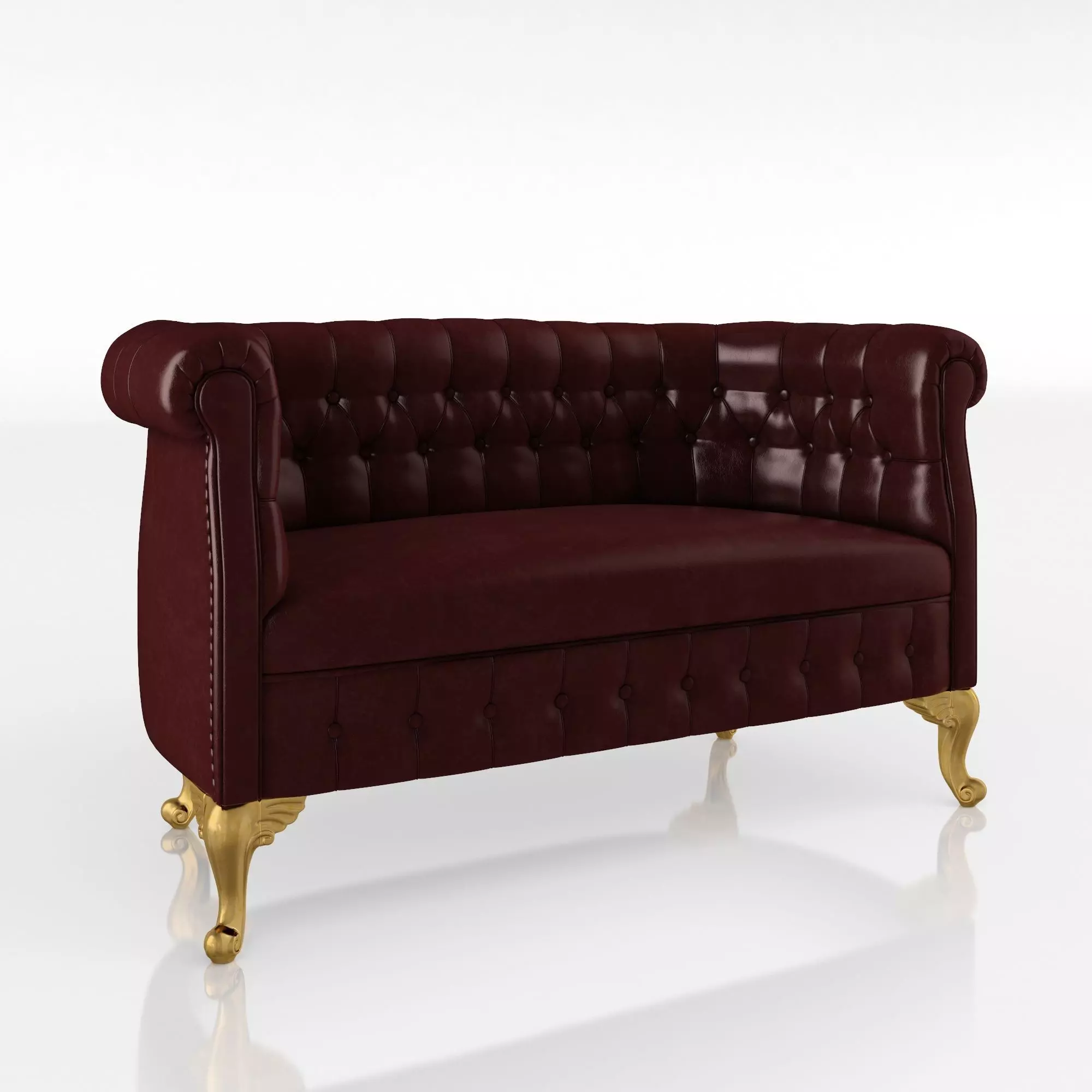 Chesterfield sofa by Modenese 3D model