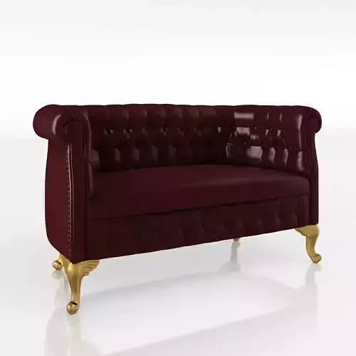 Chesterfield sofa by Modenese 3D model
