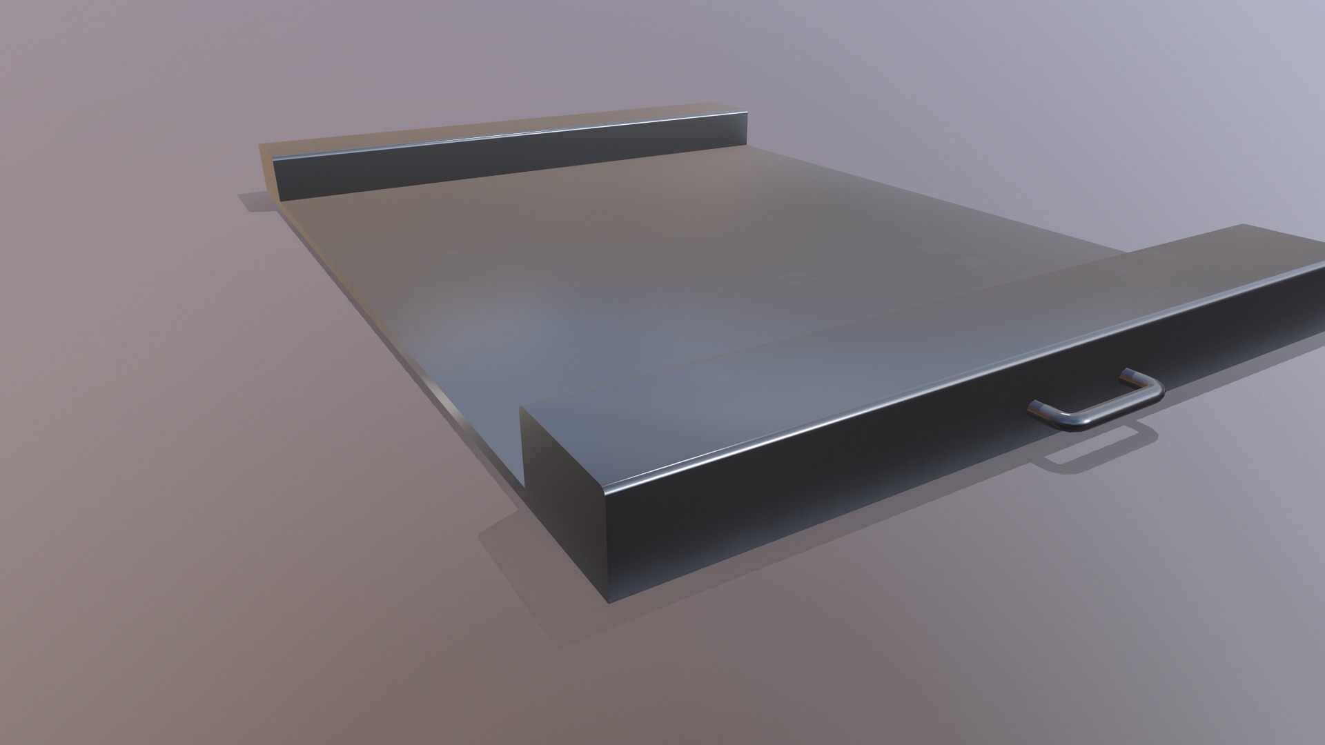 Tray 3D Model Low-poly 3D model_4