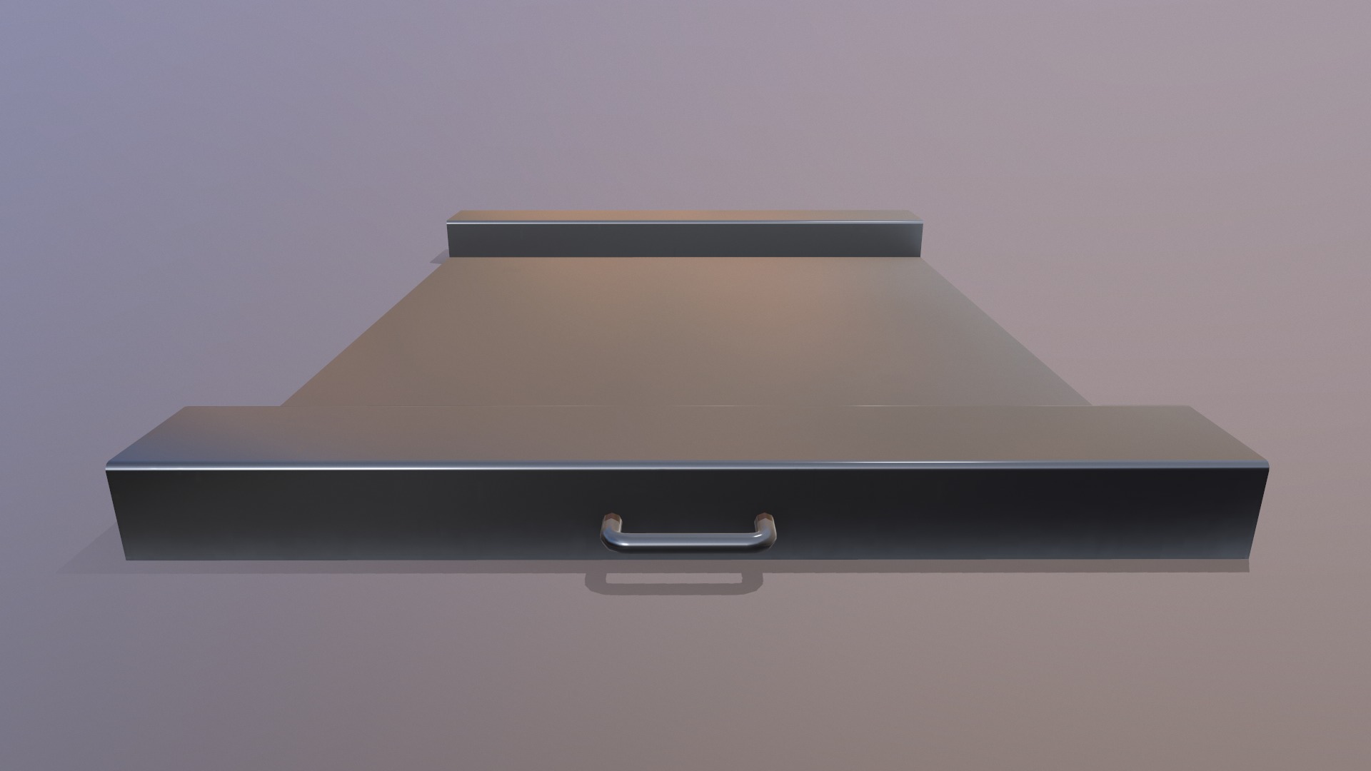 Tray 3D Model Low-poly 3D model_3