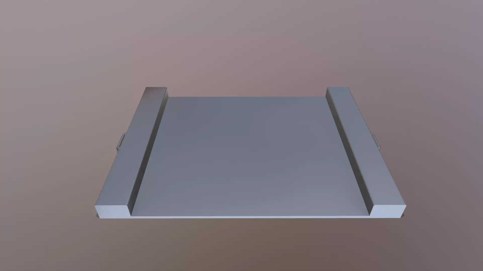 Tray 3D Model Low-poly 3D model_0