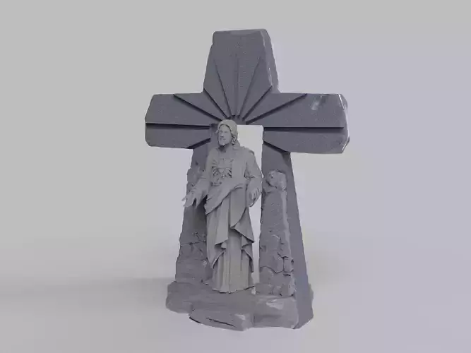  Statue of Jesus Resurrection of the Cross