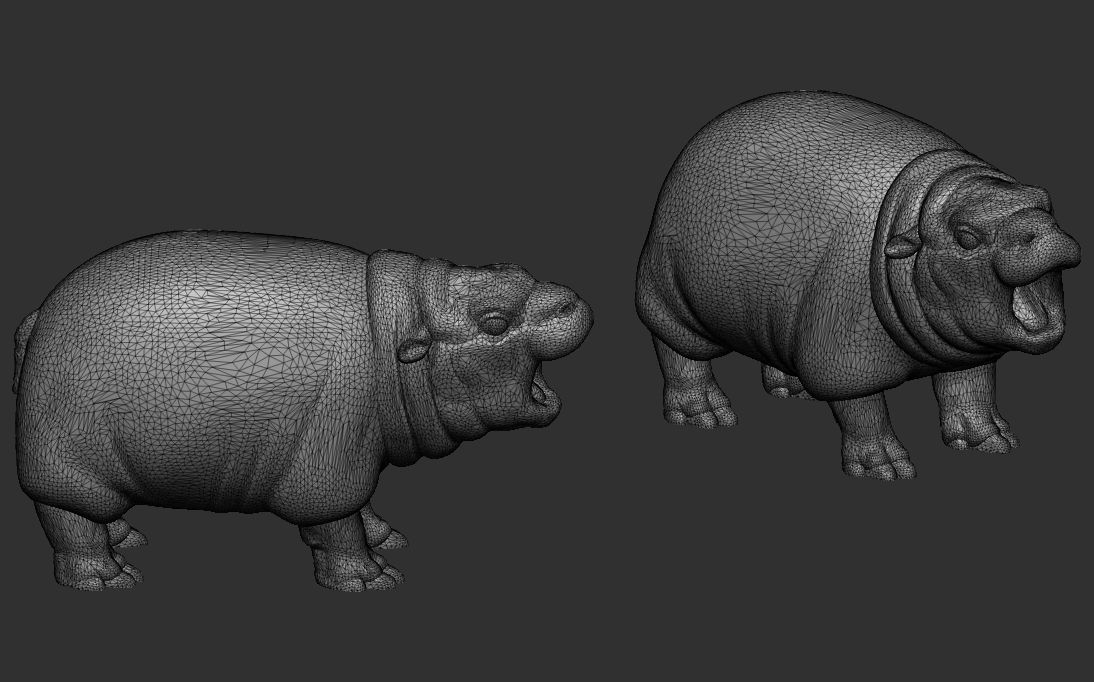 Moo Deng - Cutest Baby Hippo Ever 3D print model_4