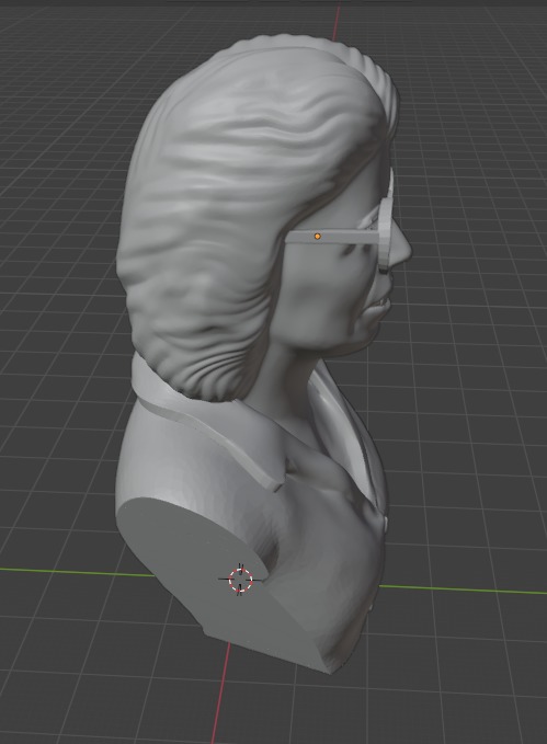 Billie Jean King 3D print model_19