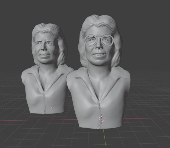 Billie Jean King 3D print model_13
